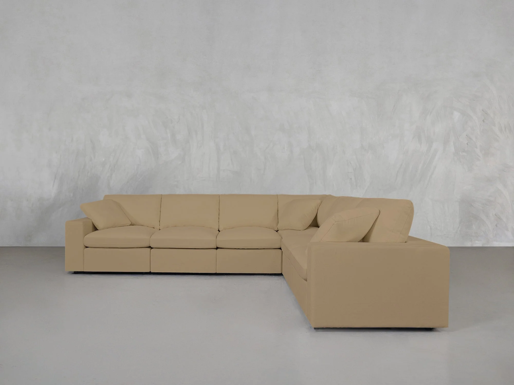 6-Seat Modular Corner Right Sectional - Image 131