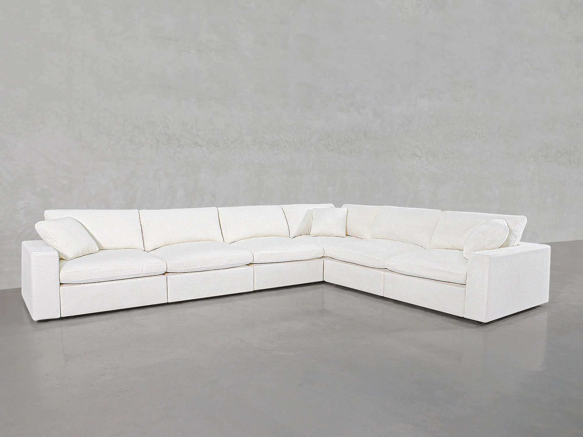 6-Seat Modular Corner Right Sectional - Image 14