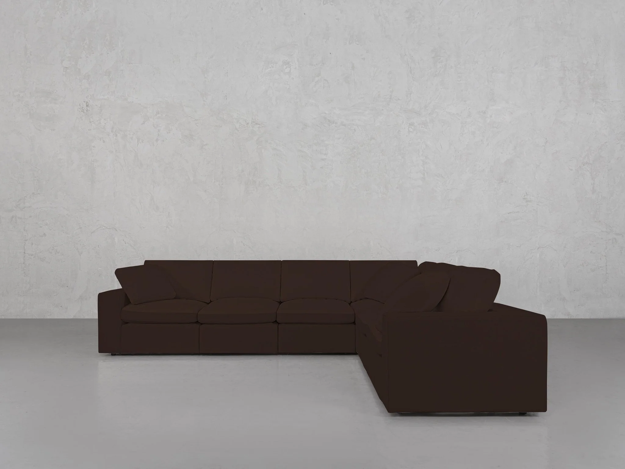 6-Seat Modular Corner Right Sectional - Image 143