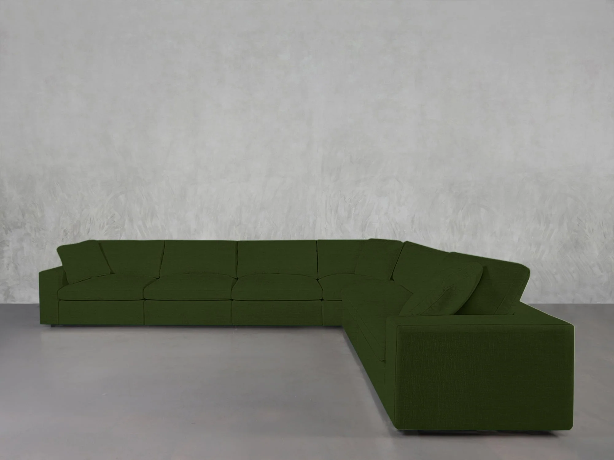 6-Seat Modular Corner Sectional - Image 162