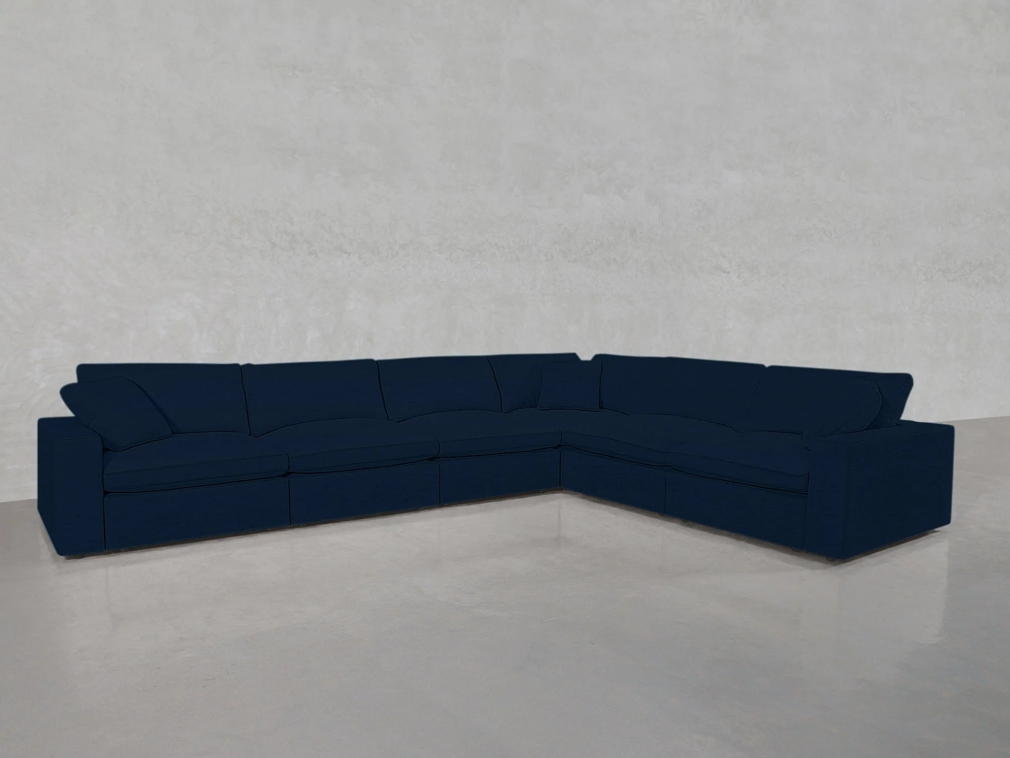 6-Seat Modular Corner Right Sectional - Image 163