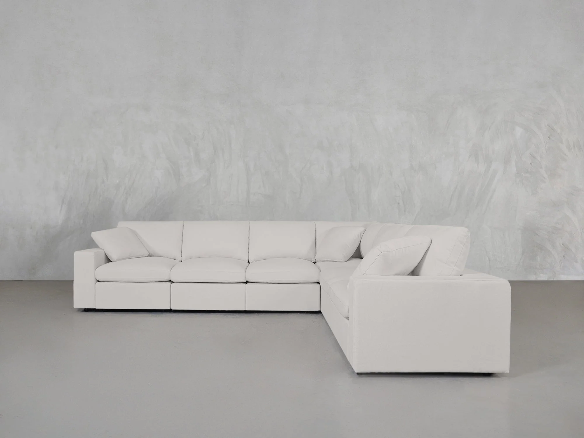 6-Seat Modular Corner Right Sectional - Image 175