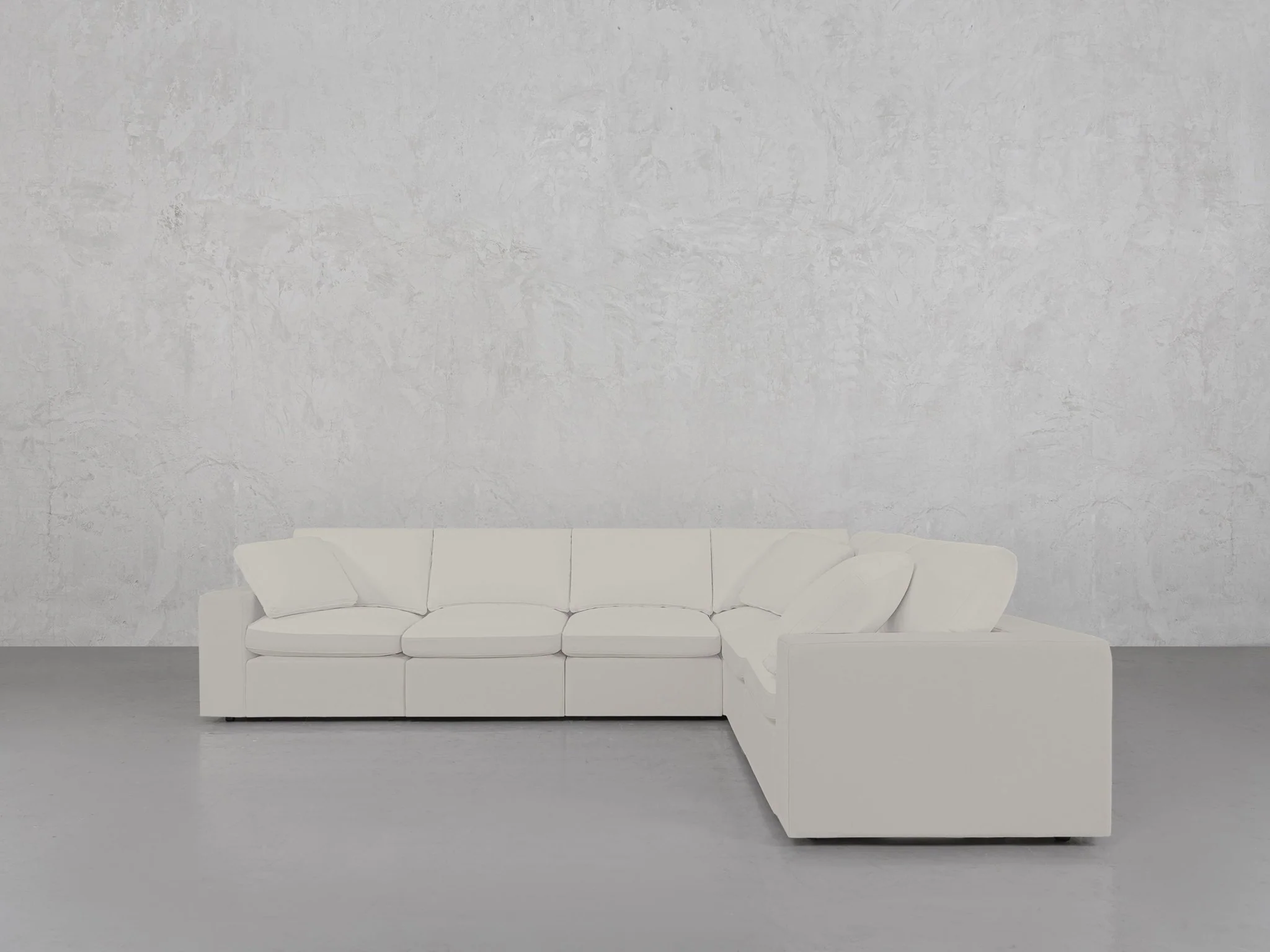 6-Seat Modular Corner Right Sectional - Image 176