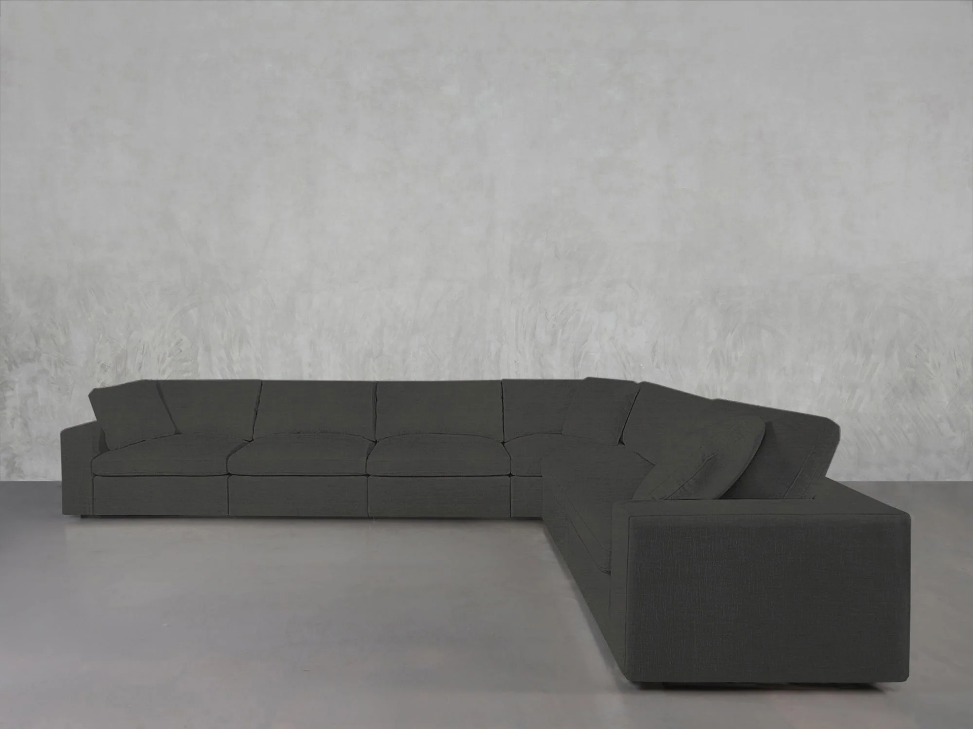 6-Seat Modular Corner Right Sectional - Image 184