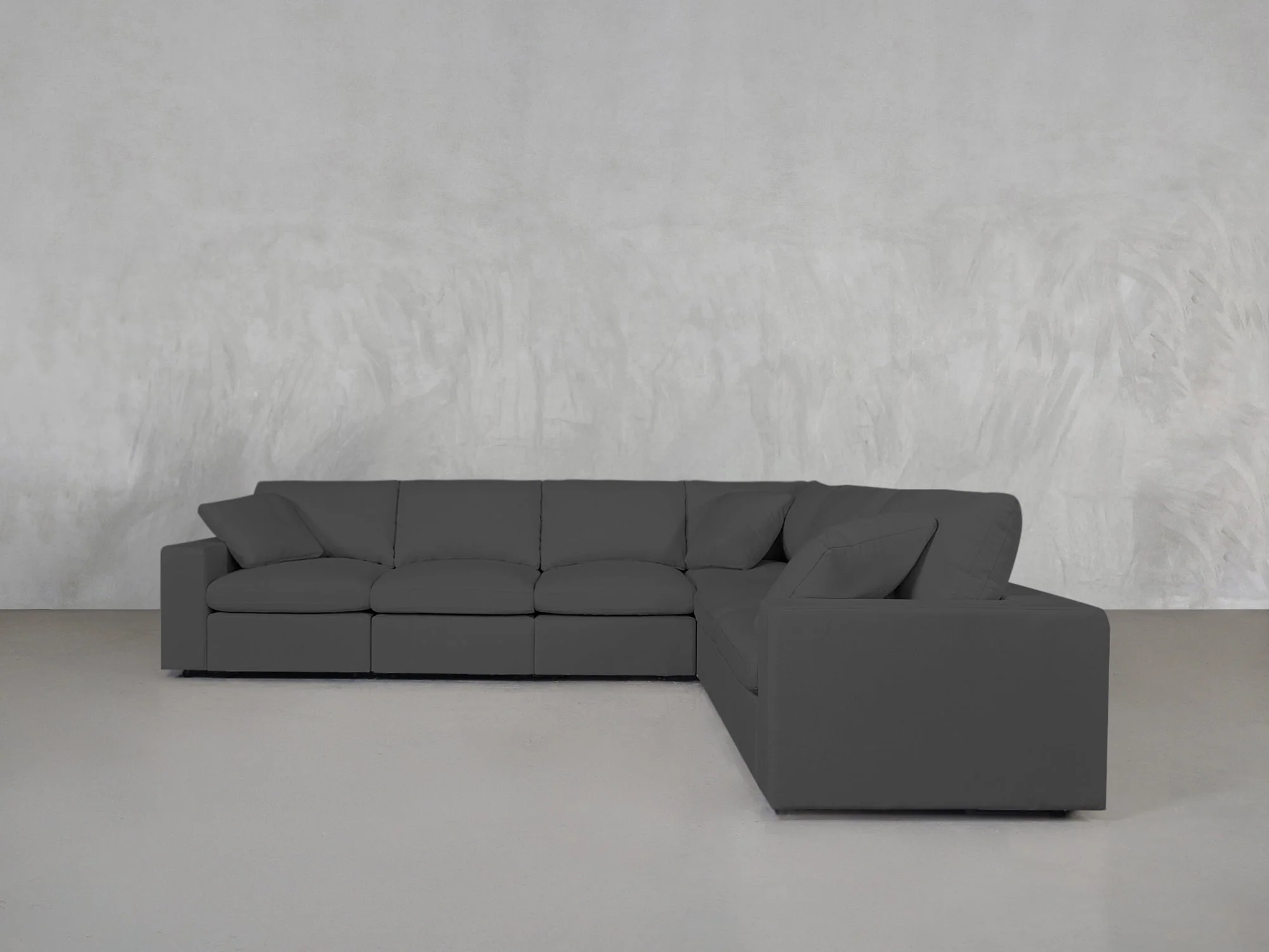 6-Seat Modular Corner Right Sectional - Image 186