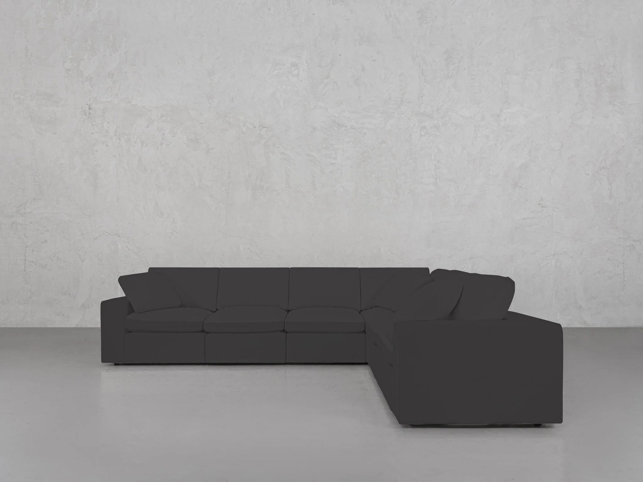 6-Seat Modular Corner Right Sectional - Image 187
