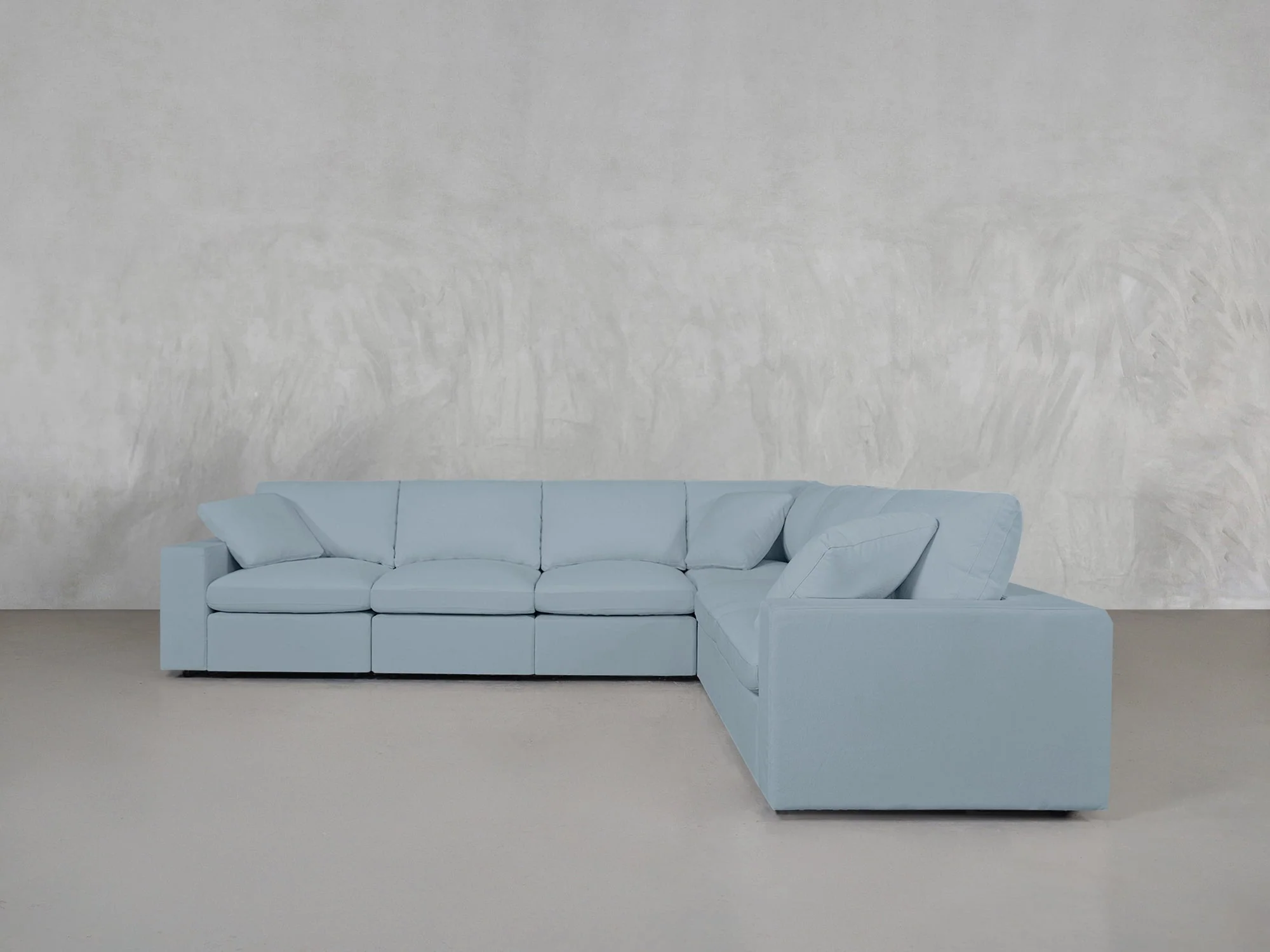 6-Seat Modular Corner Right Sectional - Image 208