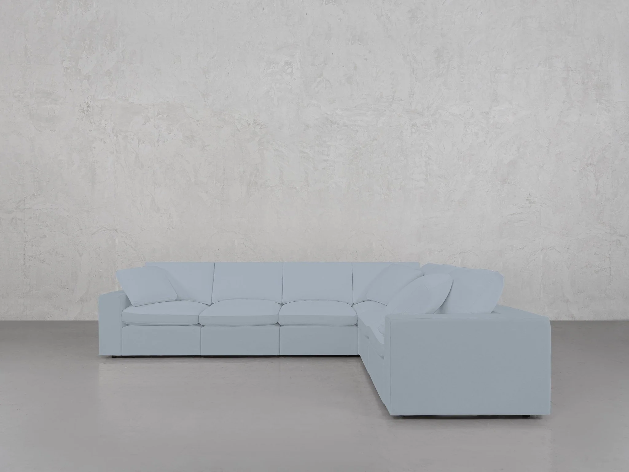 6-Seat Modular Corner Right Sectional - Image 209
