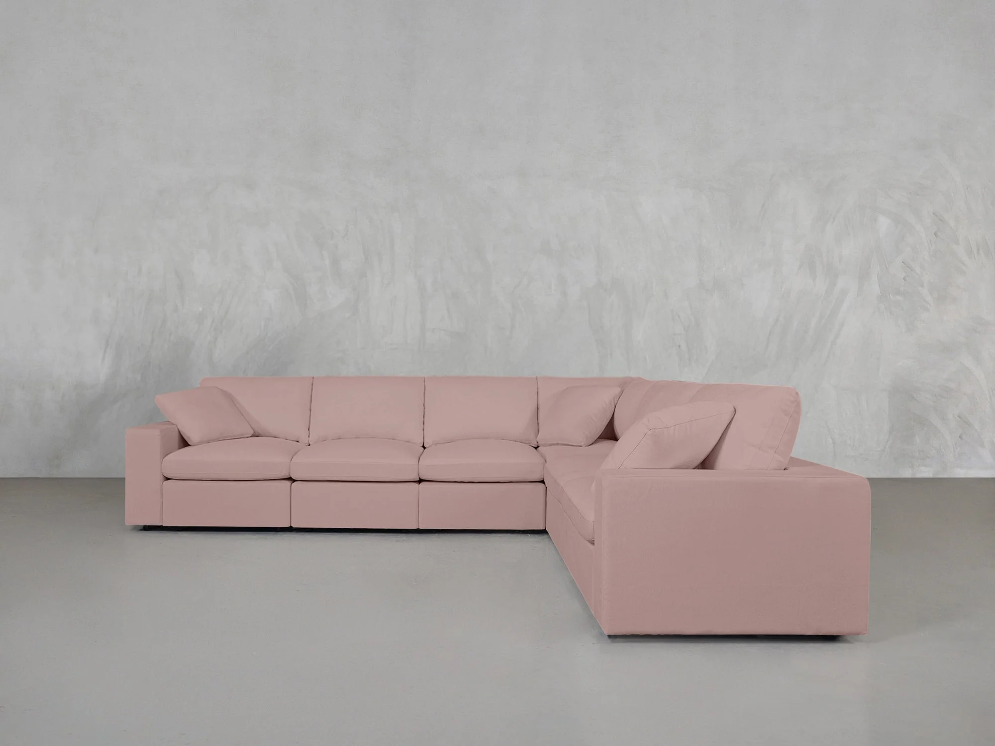 6-Seat Modular Corner Right Sectional - Image 219