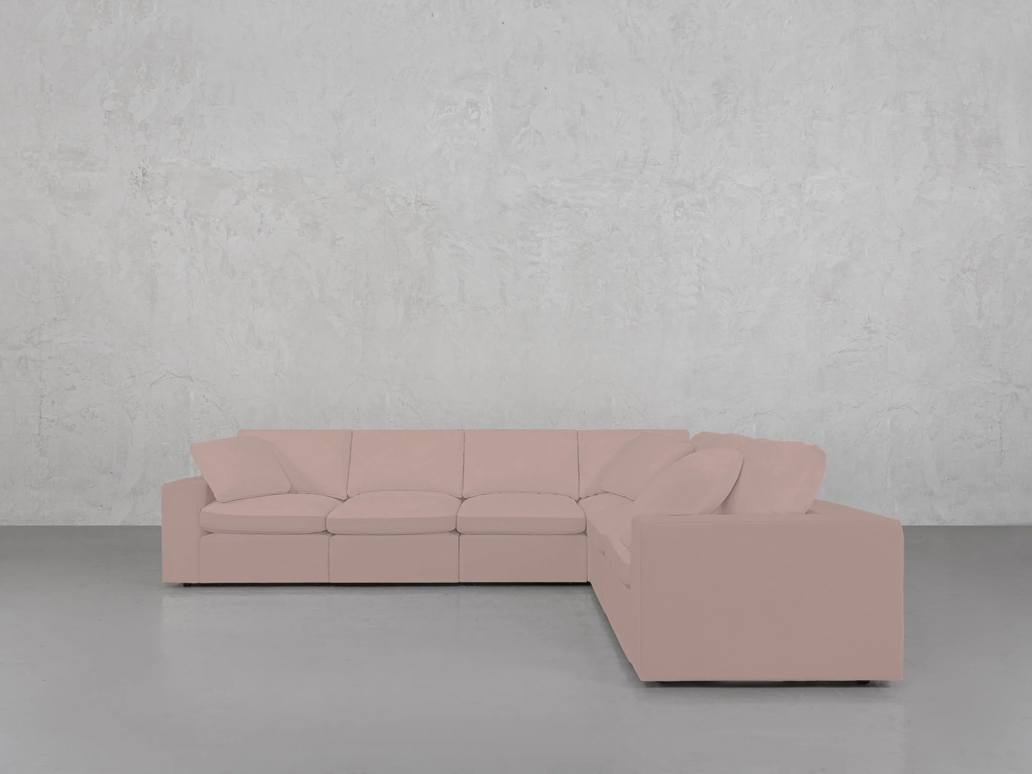 6-Seat Modular Corner Right Sectional - Image 220