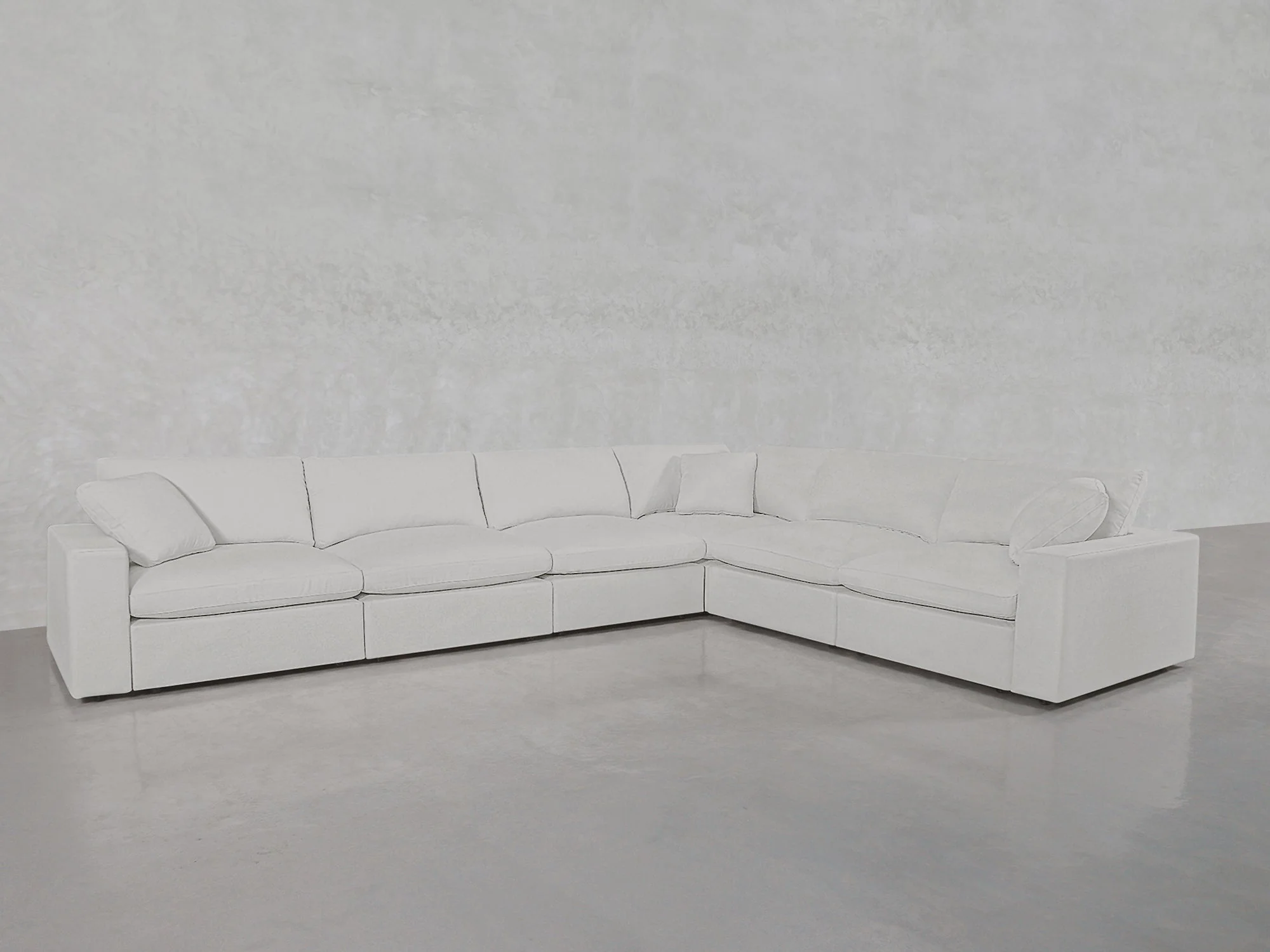 6-Seat Modular Corner Right Sectional - Image 24