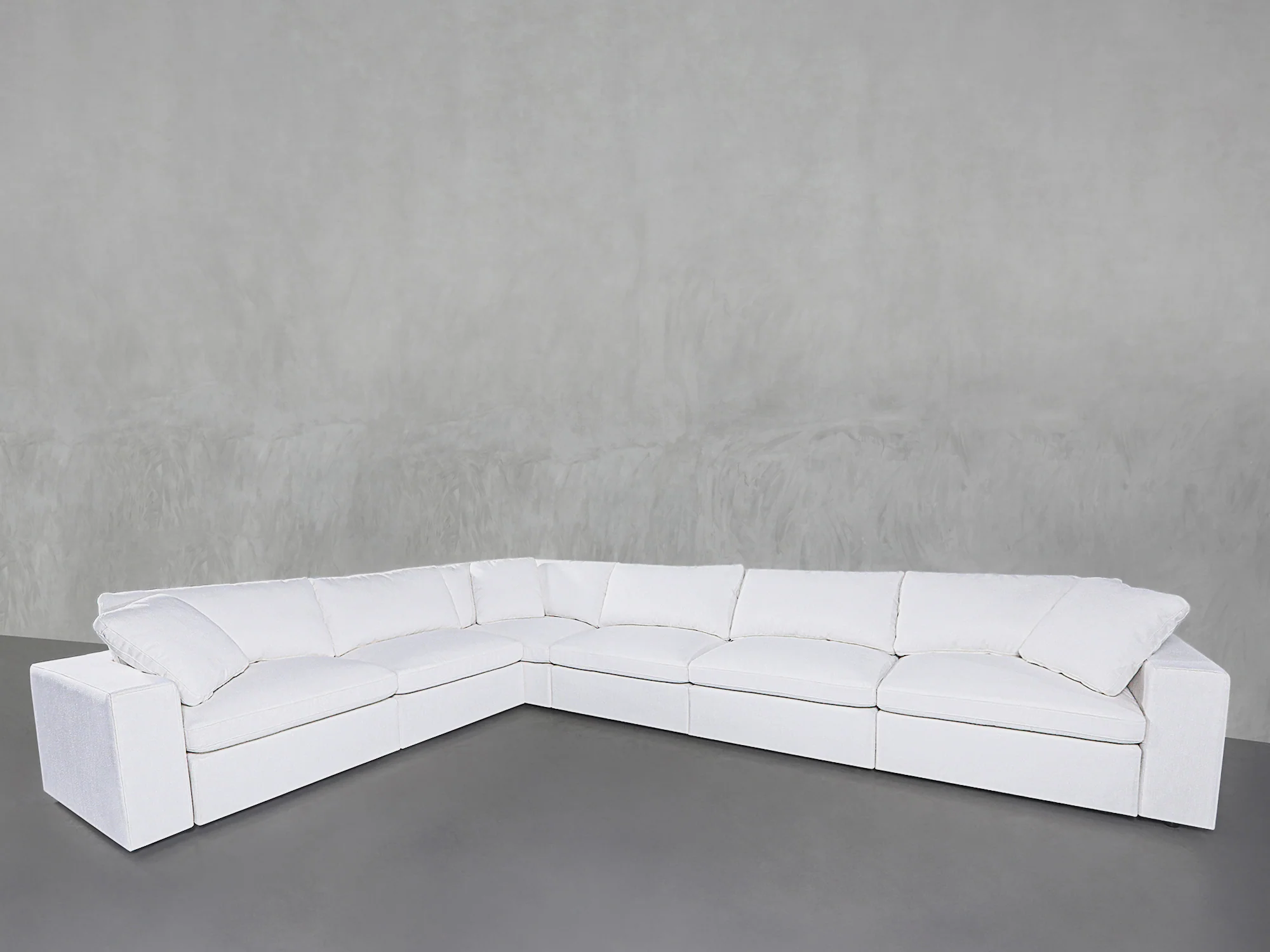 6-Seat Modular Corner Right Sectional - Image 3