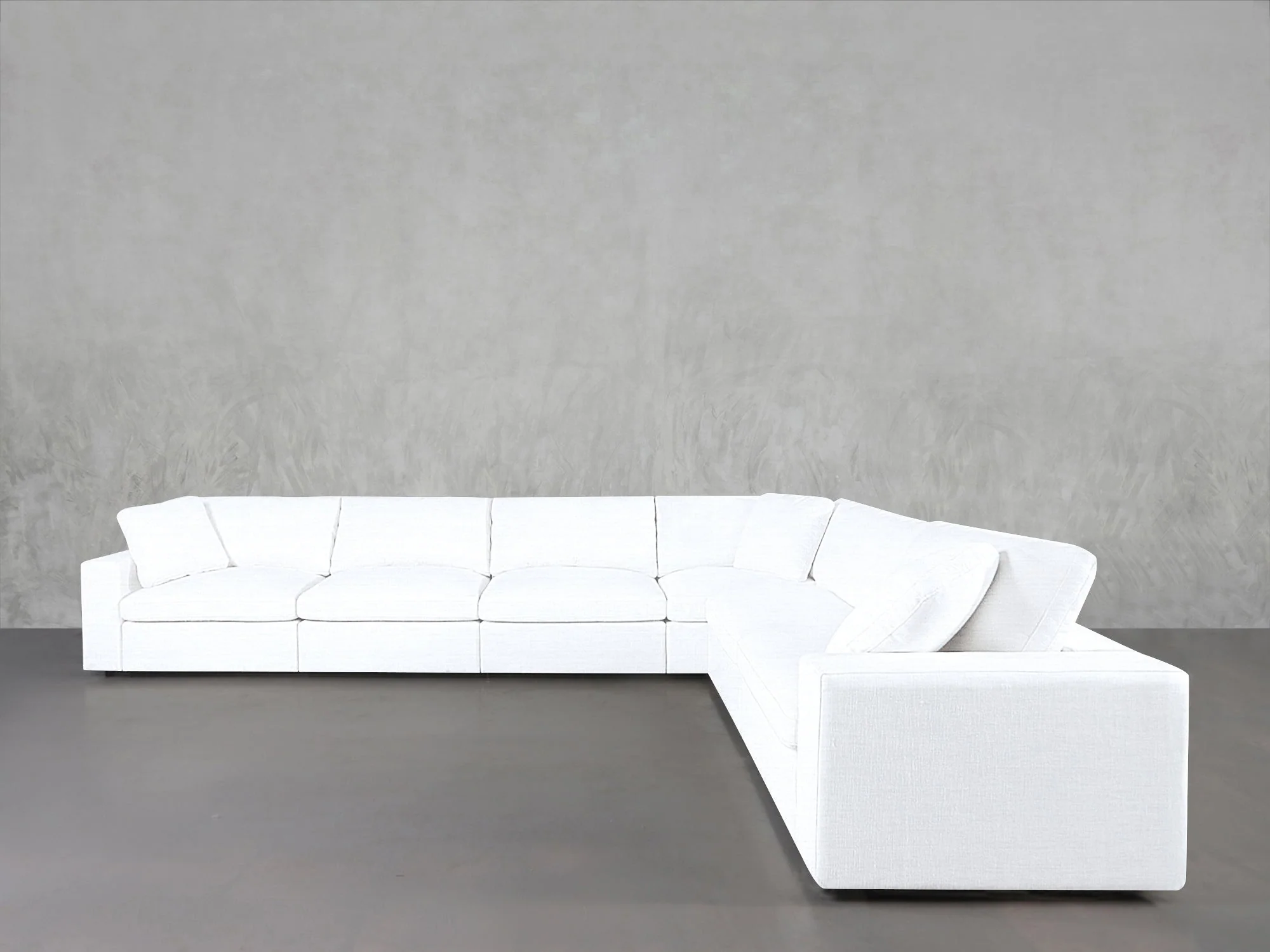 6-Seat Modular Corner Right Sectional - Image 33