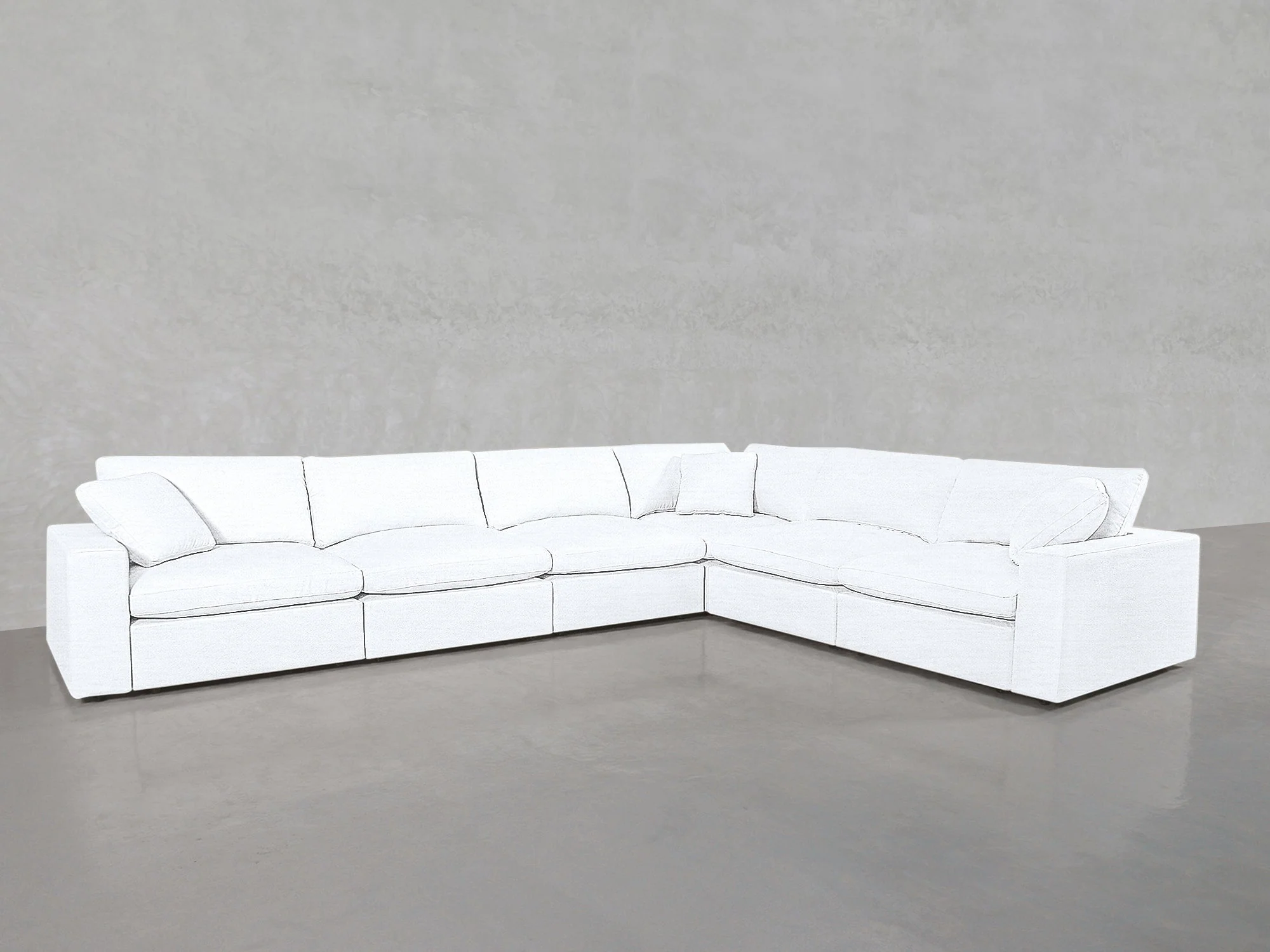 6-Seat Modular Corner Right Sectional - Image 34