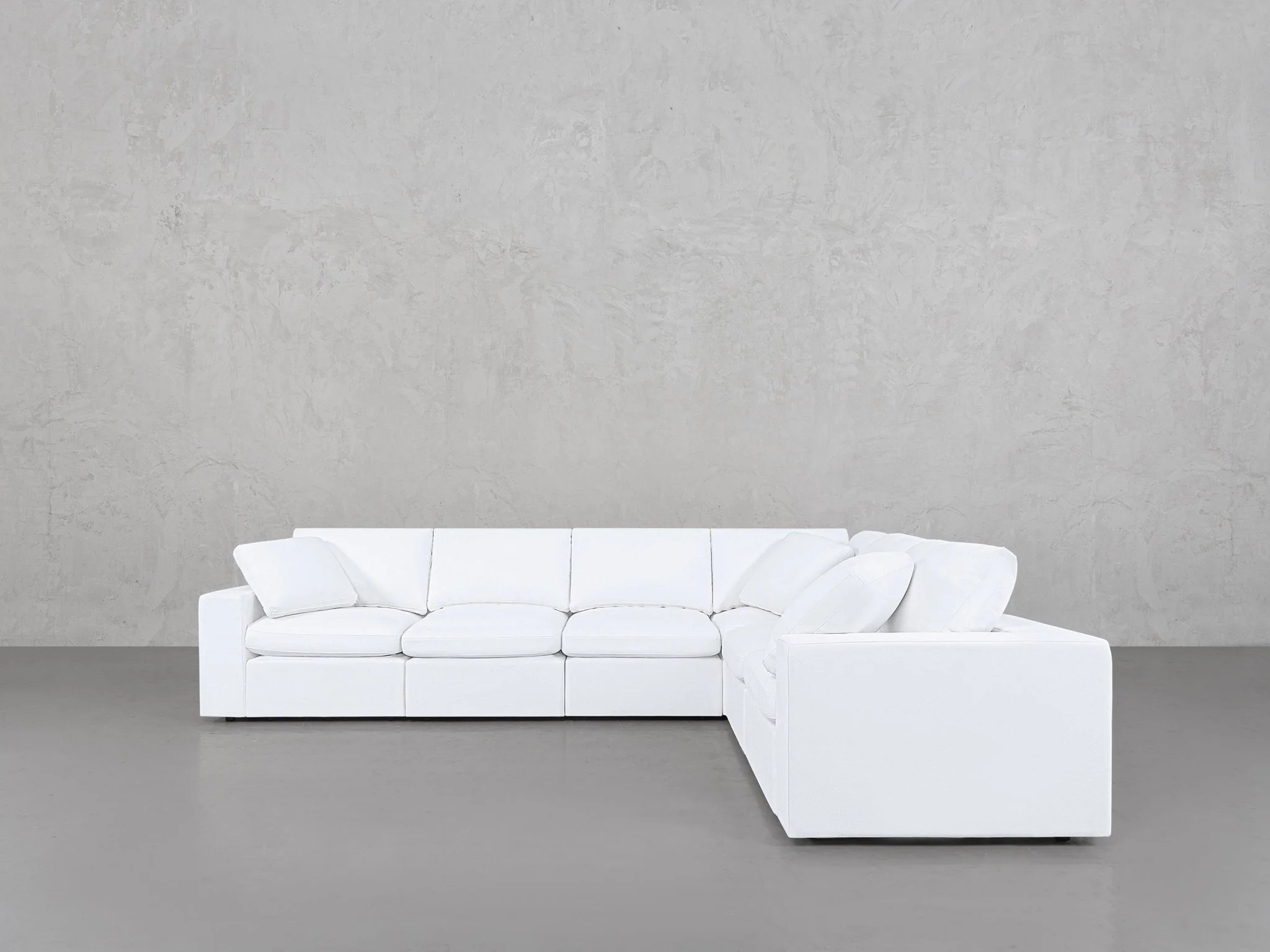 6-Seat Modular Corner Right Sectional - Image 36