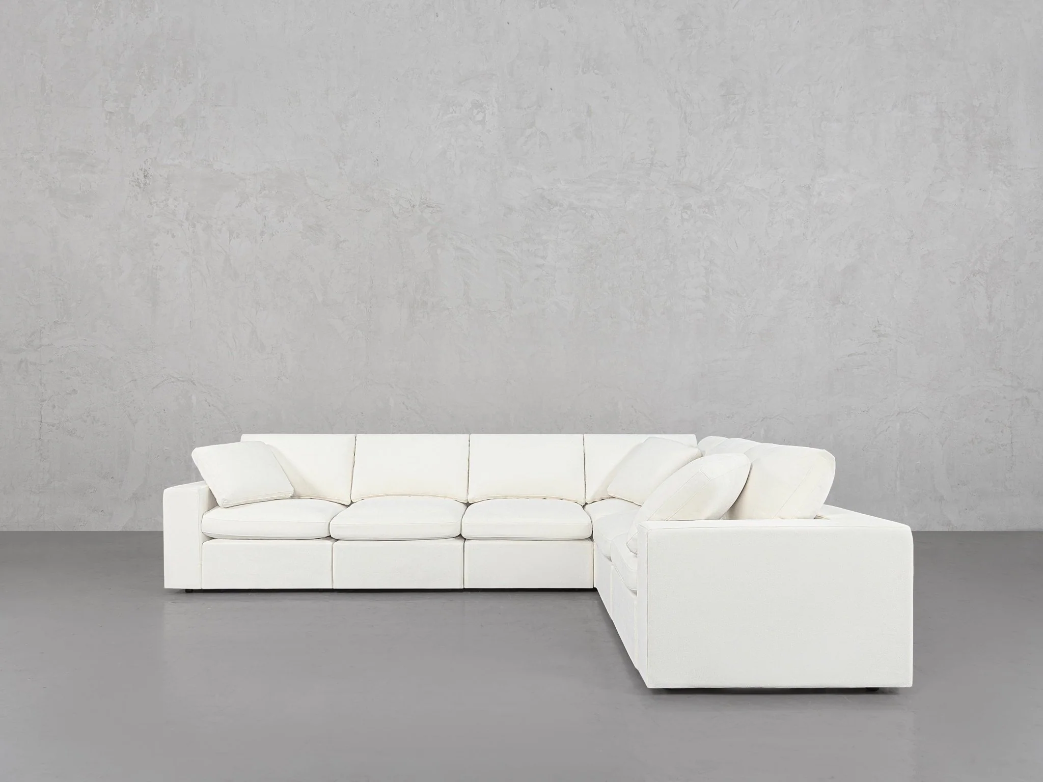 6-Seat Modular Corner Right Sectional - Image 47