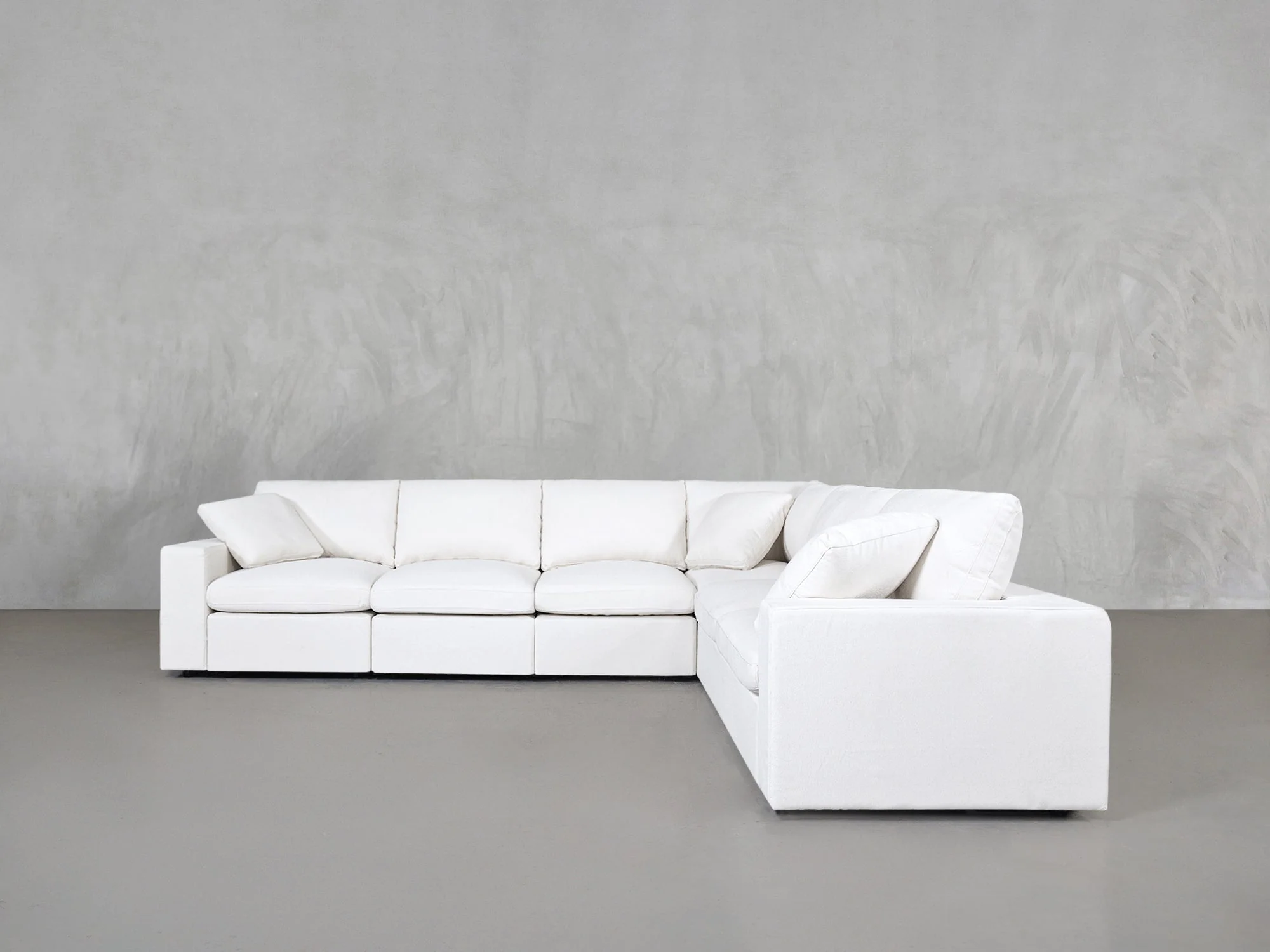 6-Seat Modular Corner Right Sectional - Image 5