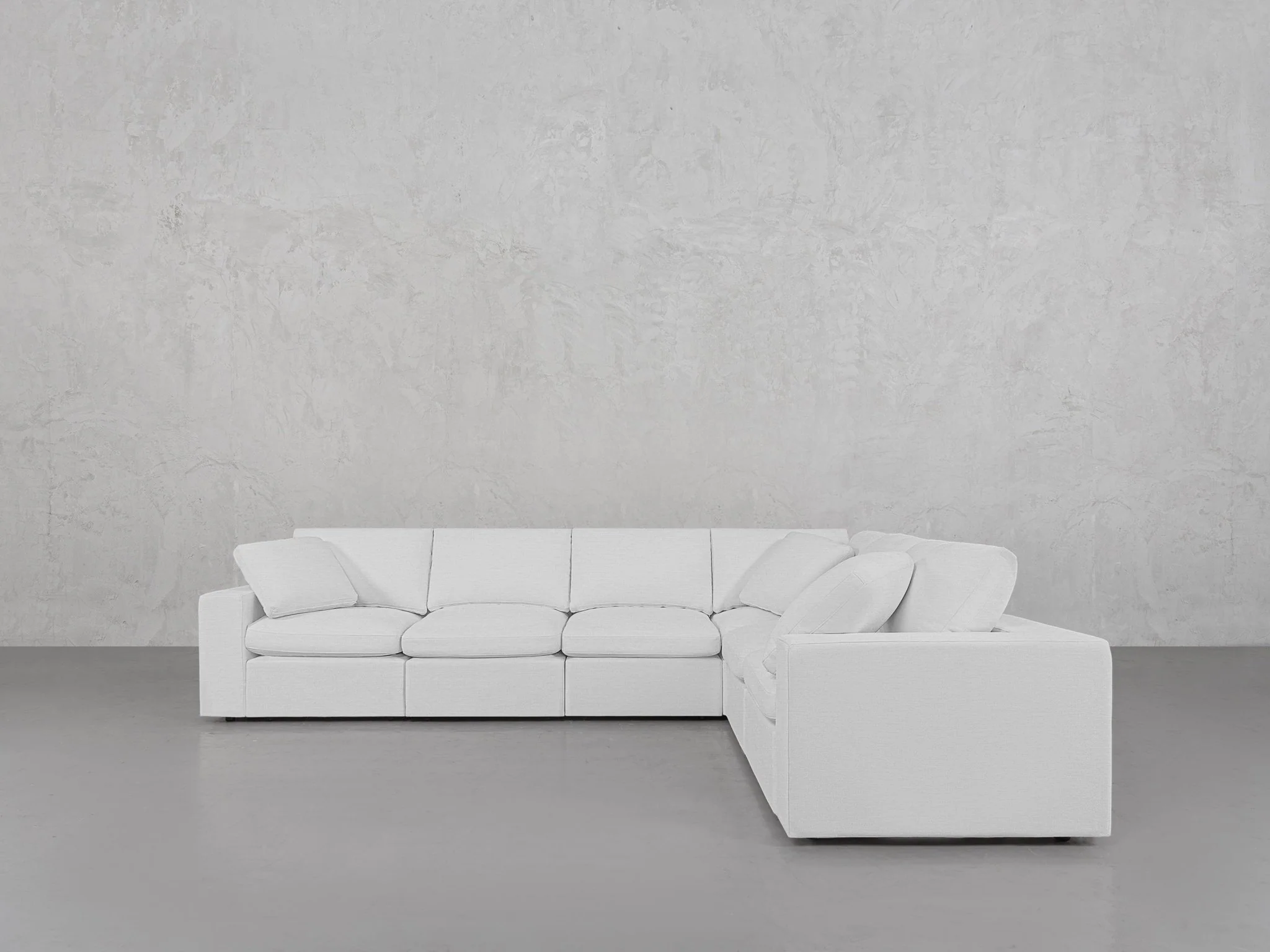 6-Seat Modular Corner Right Sectional - Image 67
