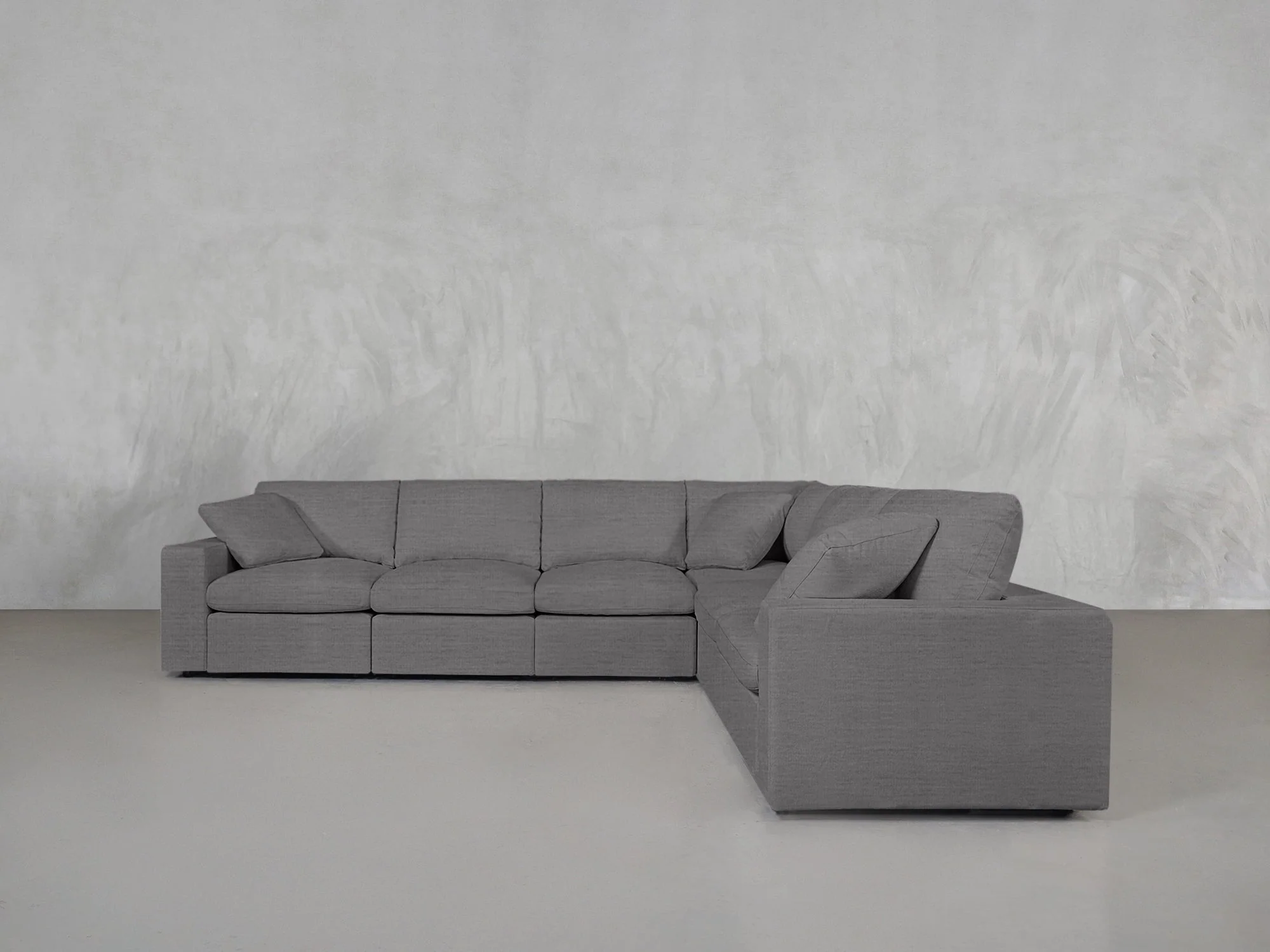 6-Seat Modular Corner Right Sectional - Image 77