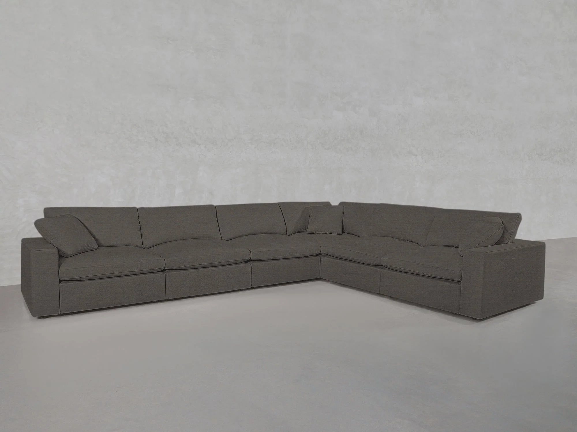 6-Seat Modular Corner Right Sectional - Image 86