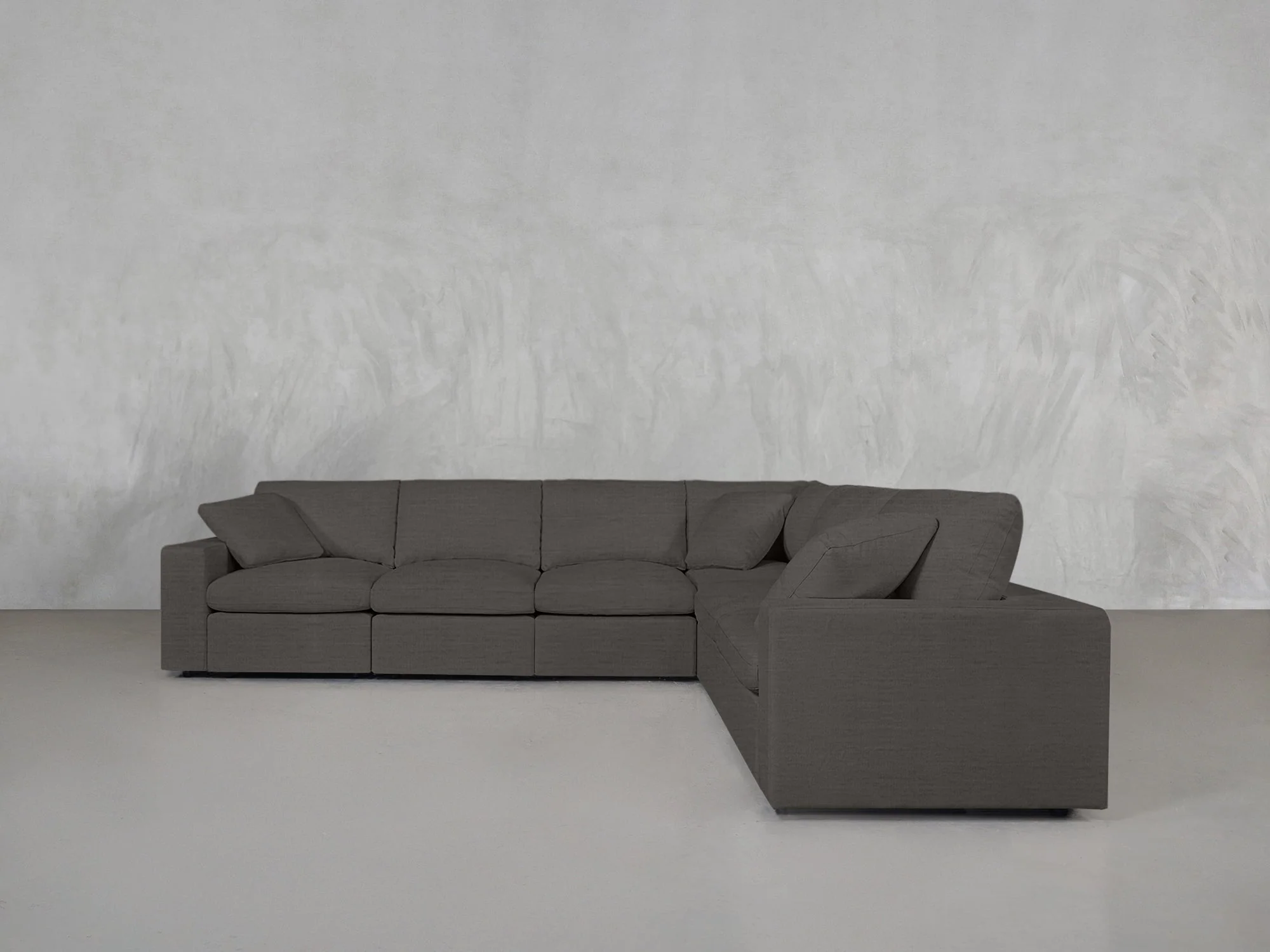 6-Seat Modular Corner Right Sectional - Image 87
