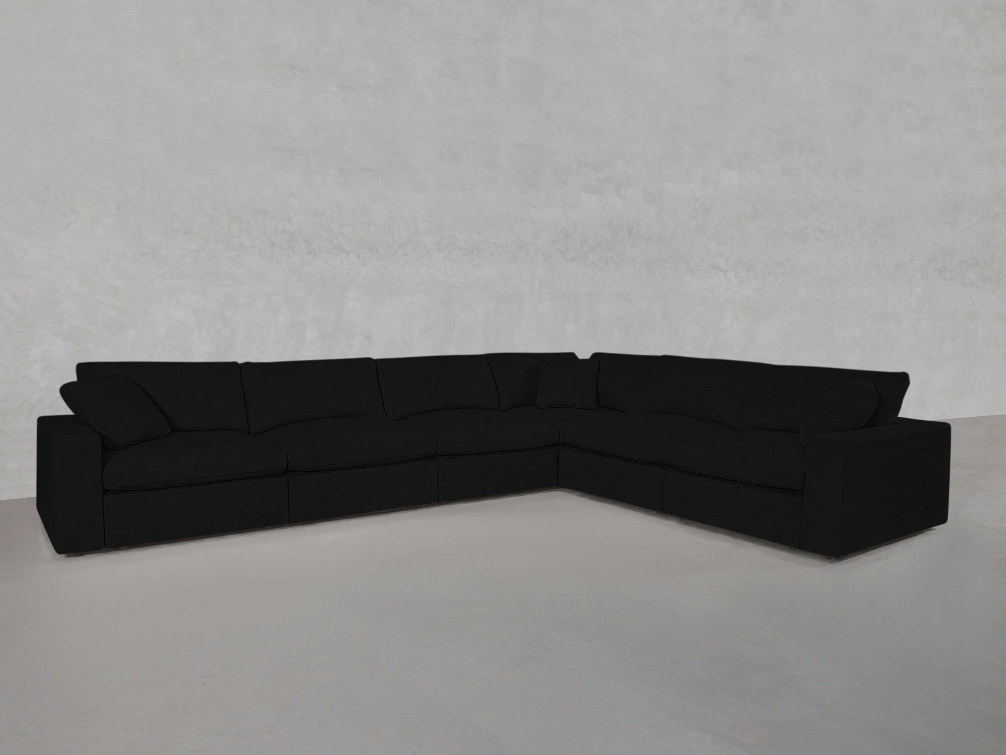 6-Seat Modular Corner Right Sectional - Image 97