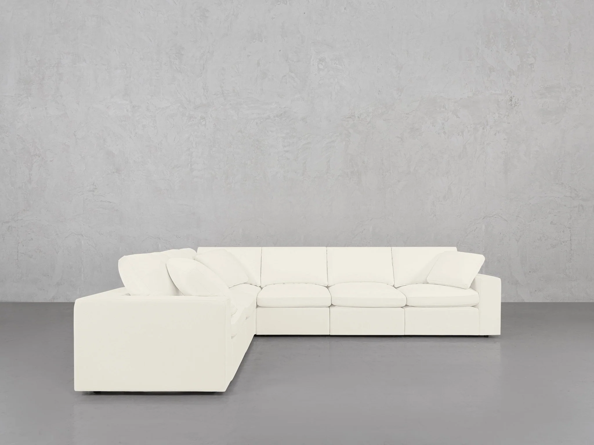 6-Seat Modular Corner Sectional - Image 117