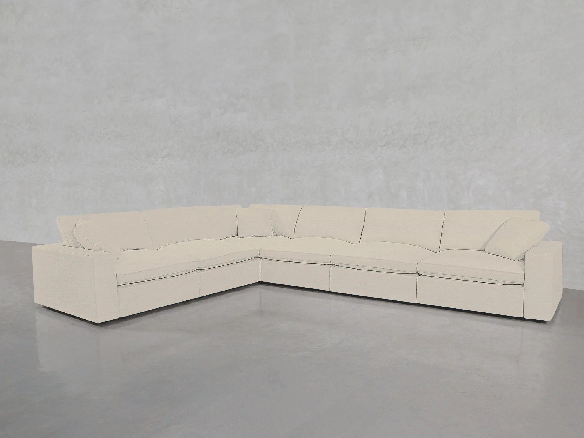 6-Seat Modular Corner Sectional - Image 127