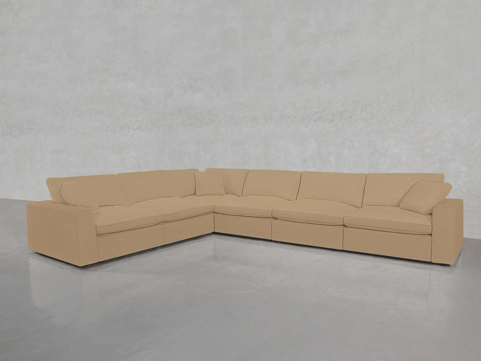 6-Seat Modular Corner Sectional - Image 139