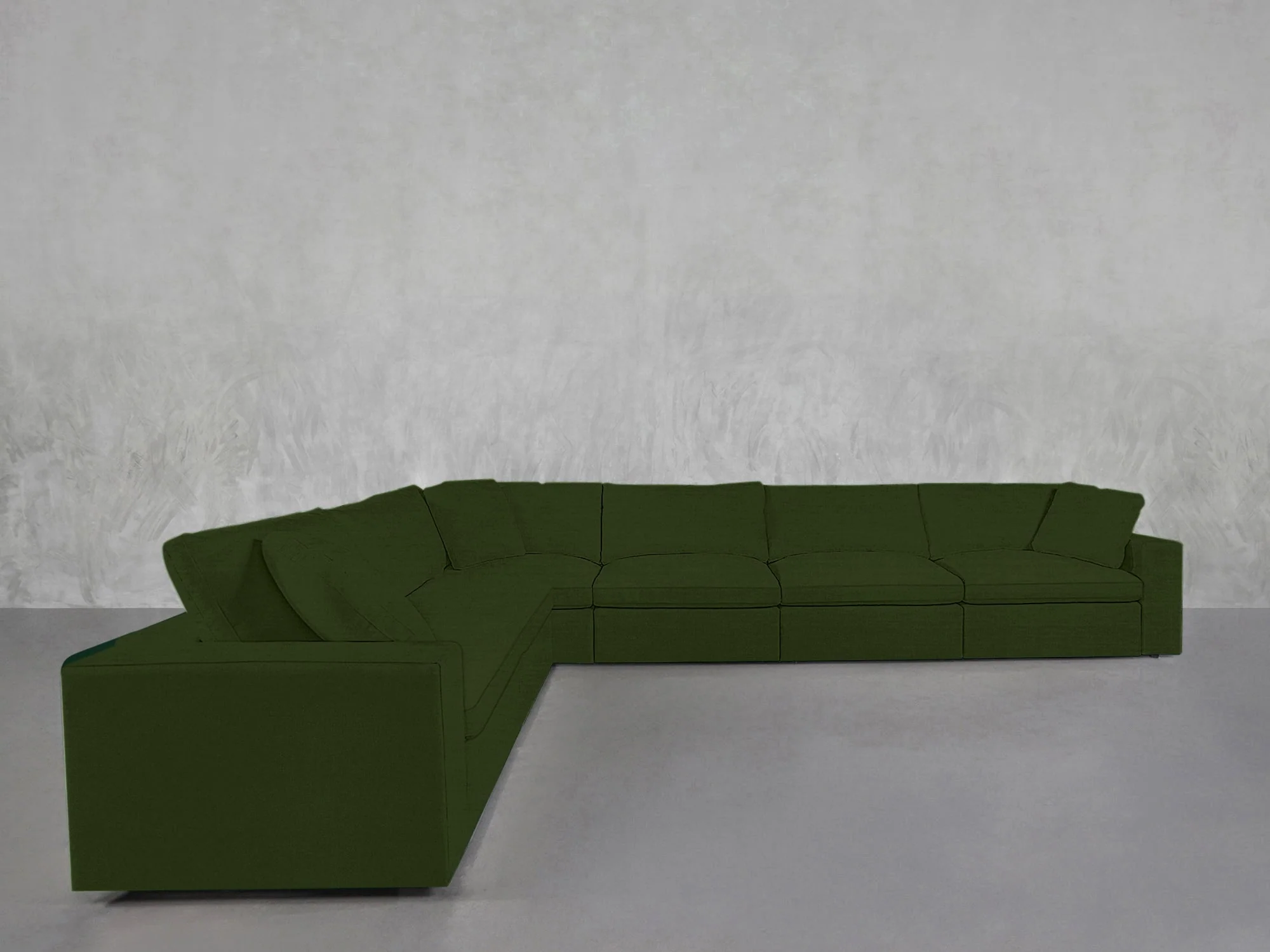 6-Seat Modular Corner Sectional - Image 161
