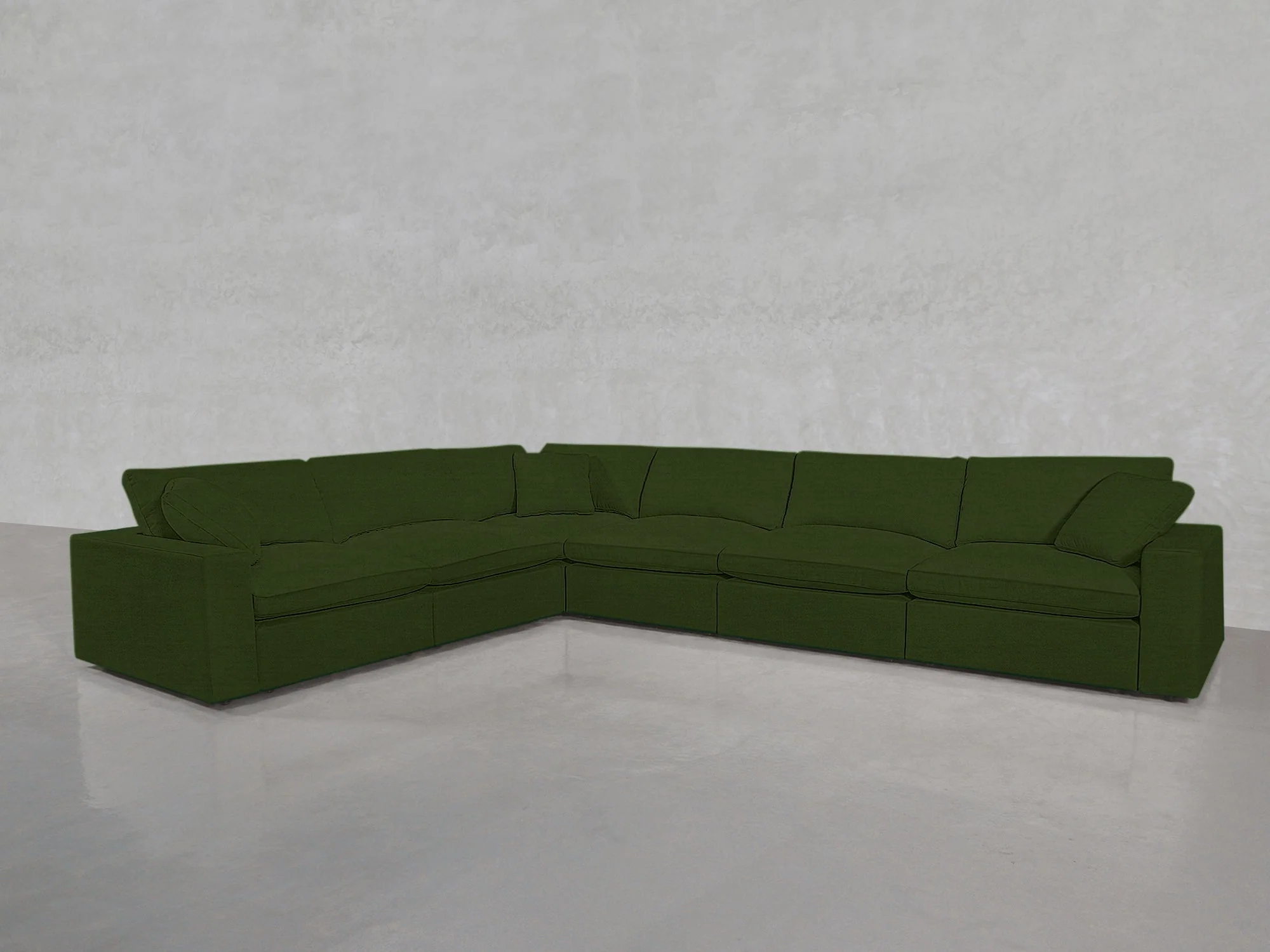 6-Seat Modular Corner Sectional - Image 163