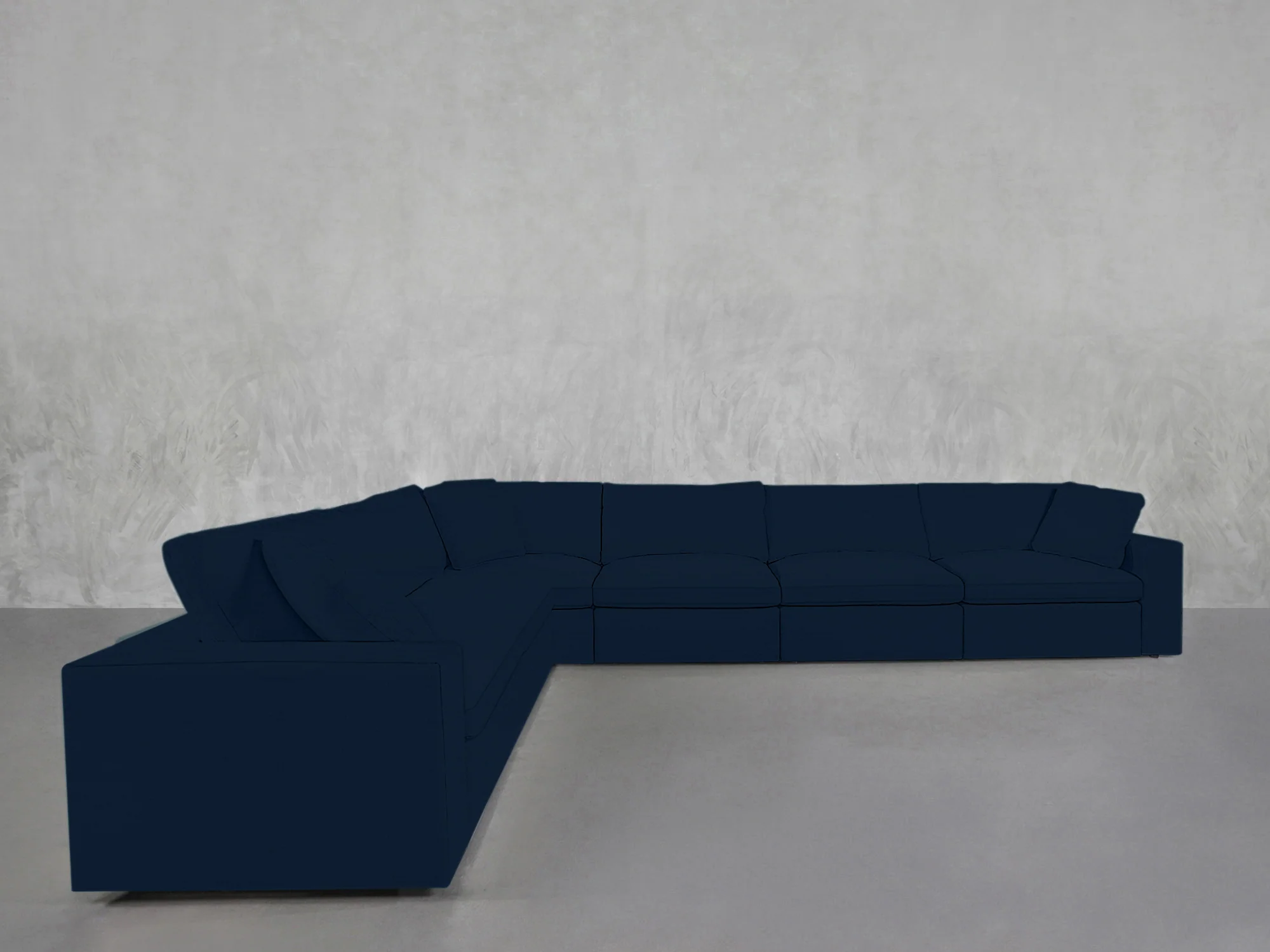 6-Seat Modular Corner Sectional - Image 173
