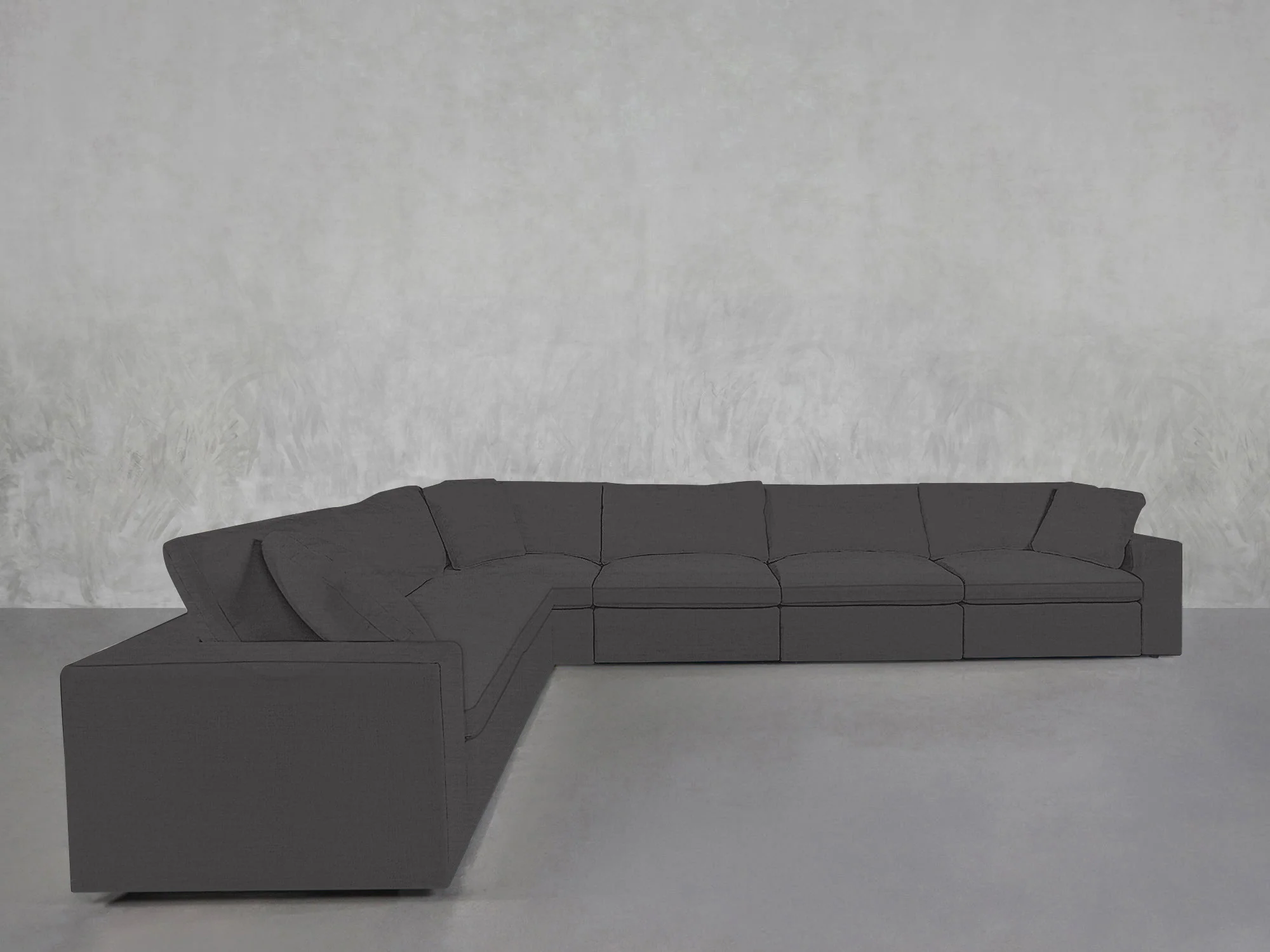 6-Seat Modular Corner Sectional - Image 197