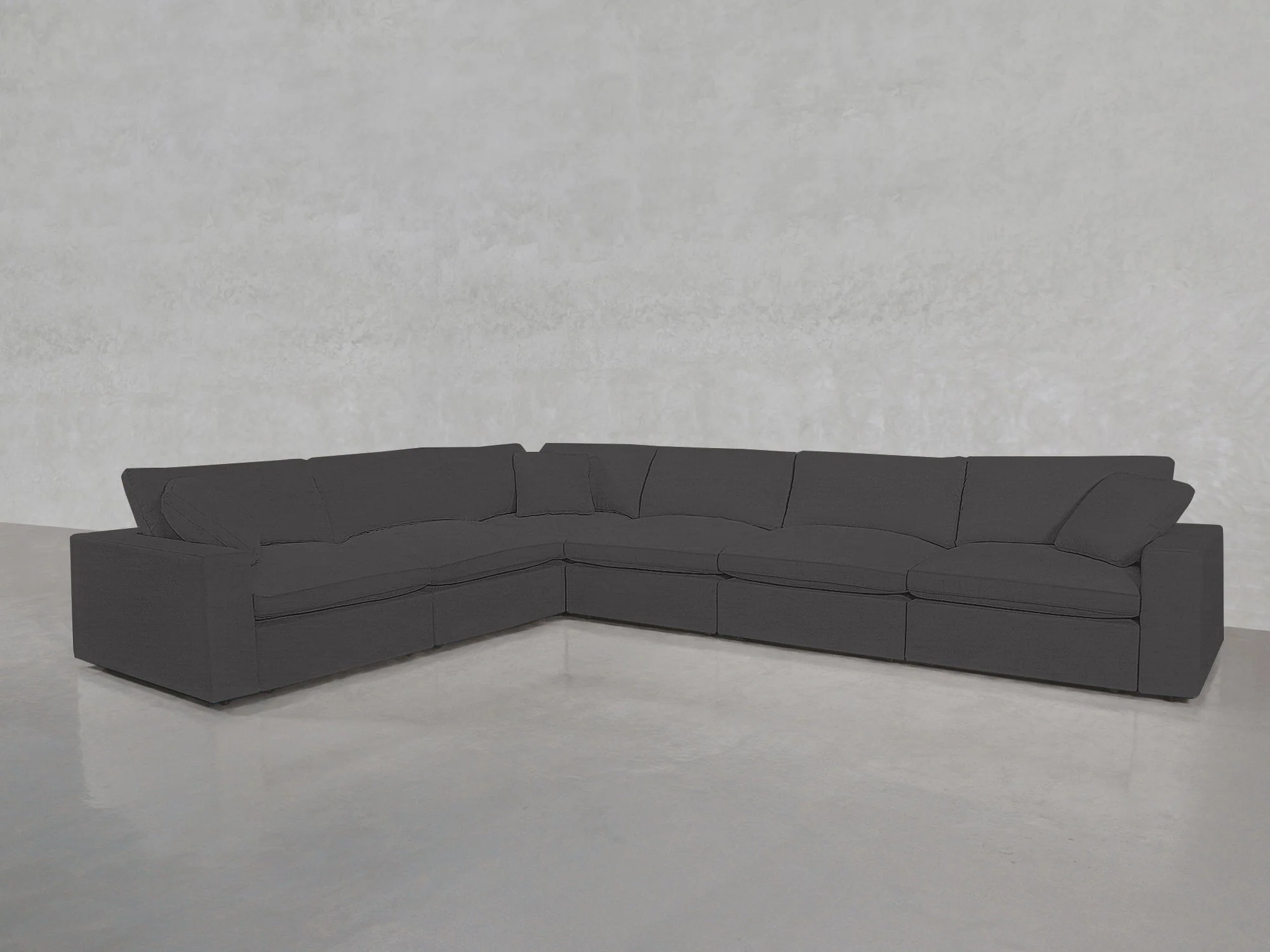 6-Seat Modular Corner Sectional - Image 199