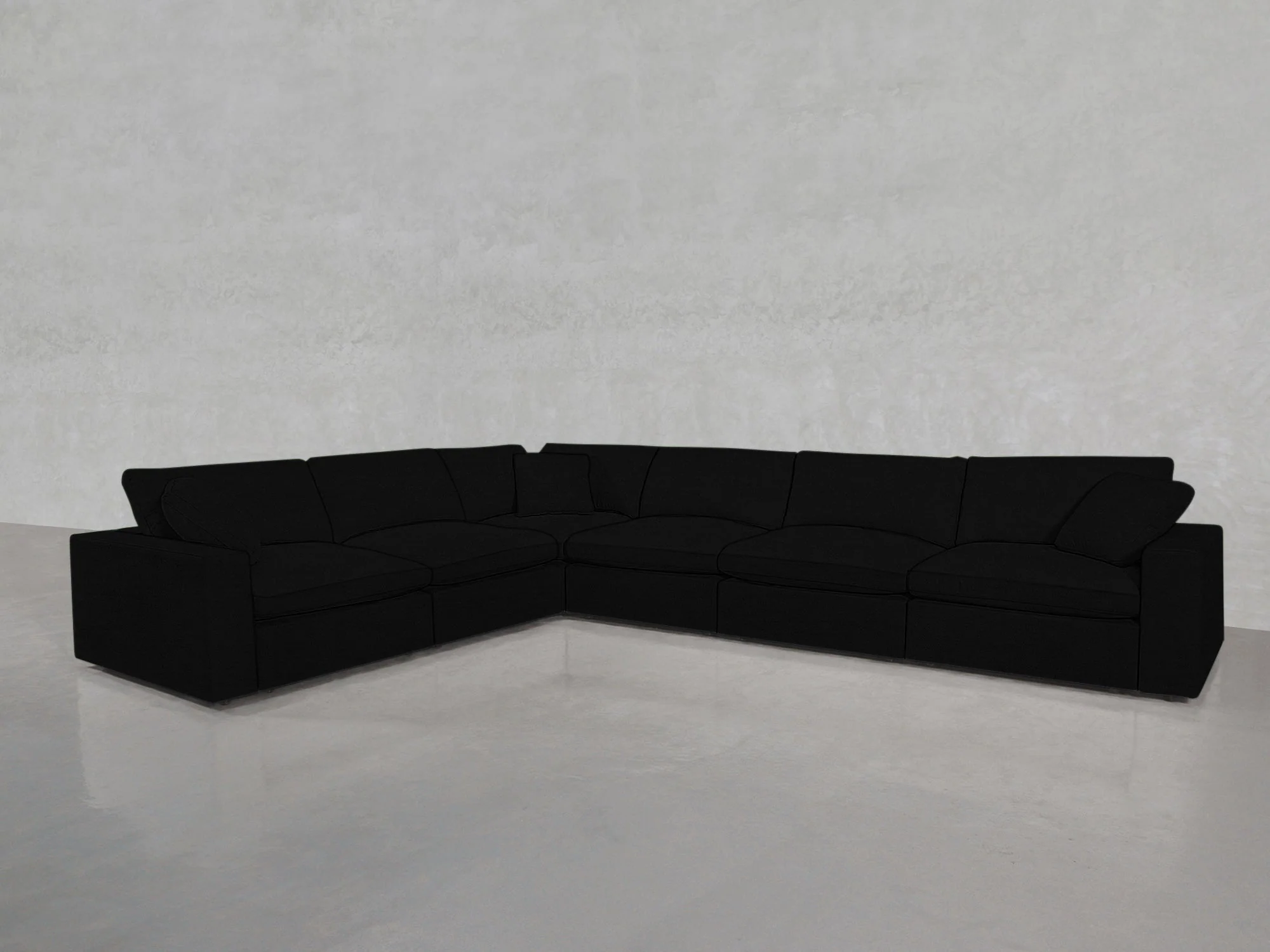6-Seat Modular Corner Sectional - Image 211