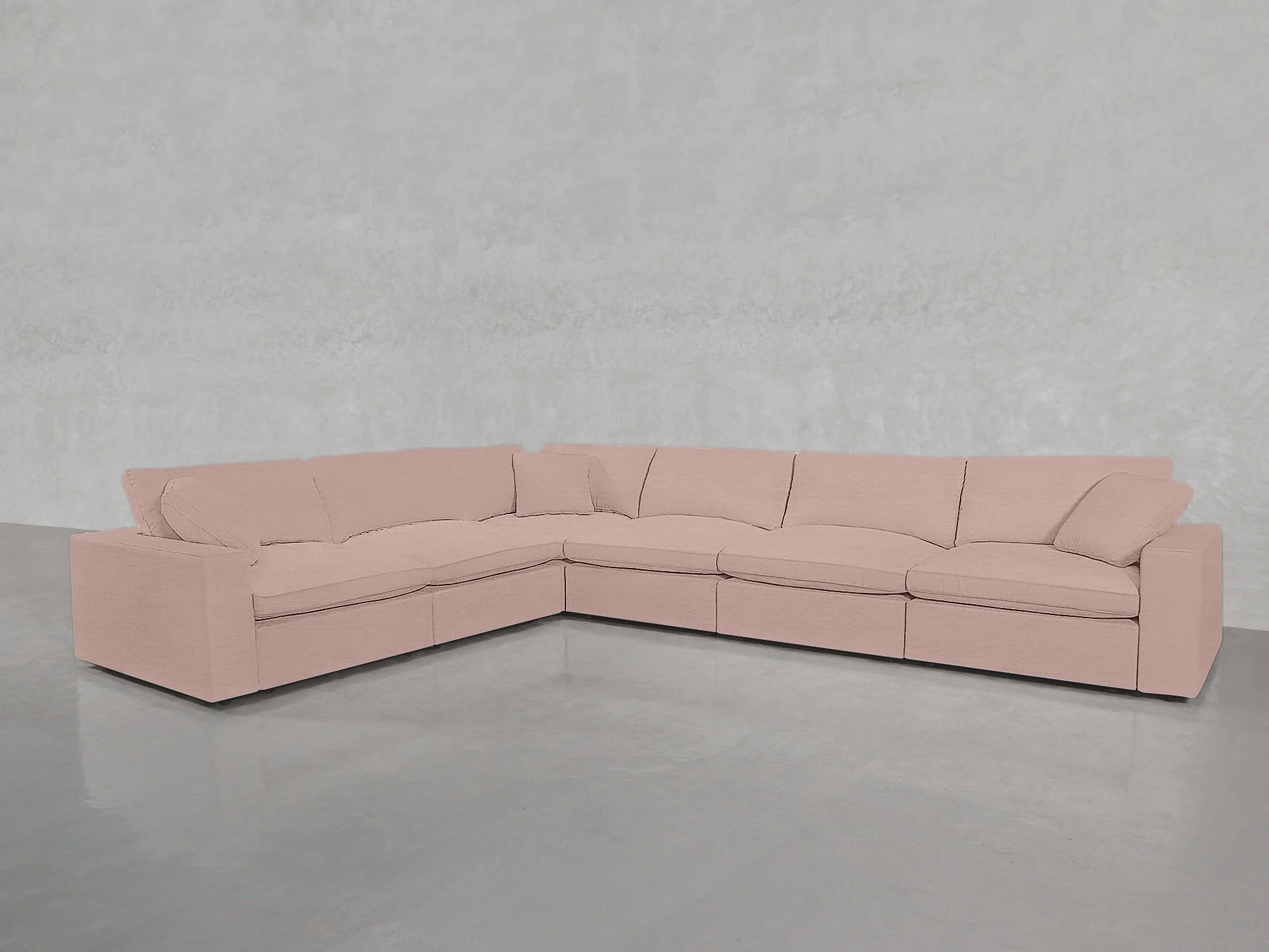 6-Seat Modular Corner Sectional - Image 235