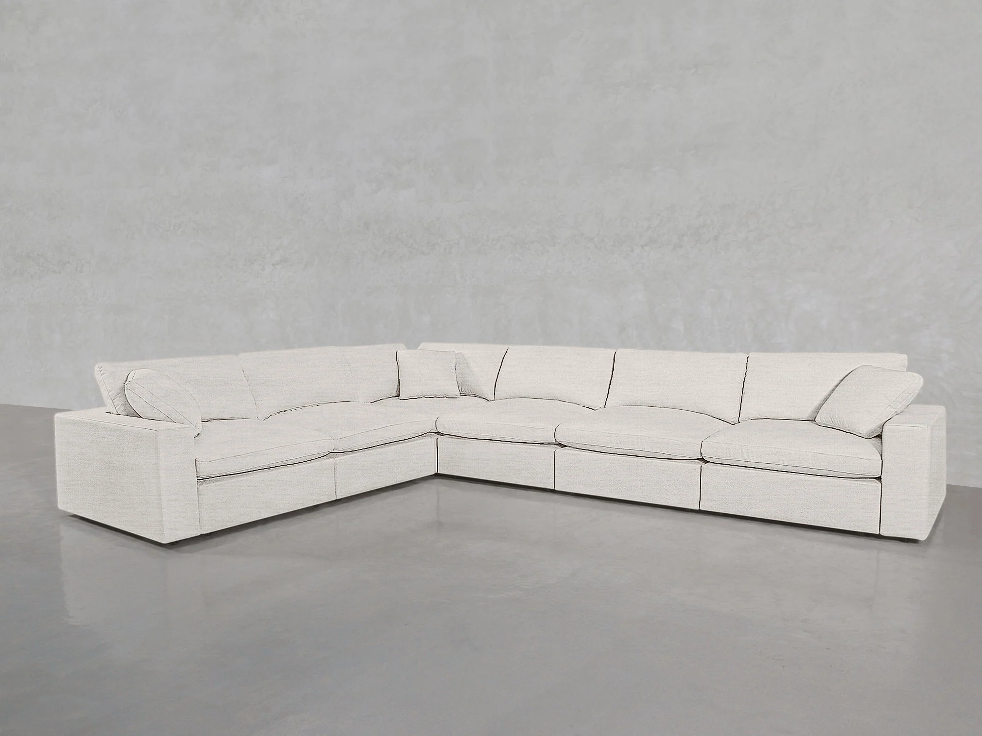 6-Seat Modular Corner Sectional - Image 59
