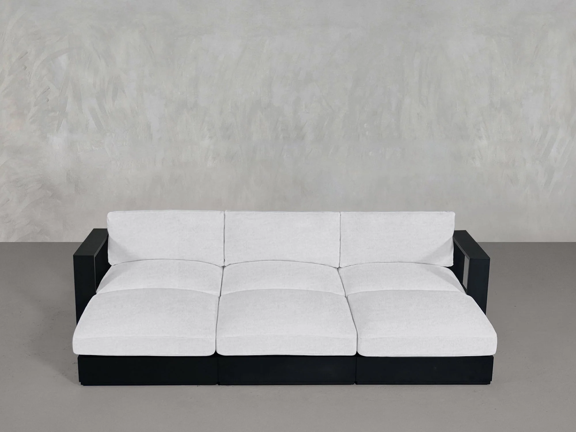 6-Seat Modular Daybed Aluminum Outdoor - Image 5