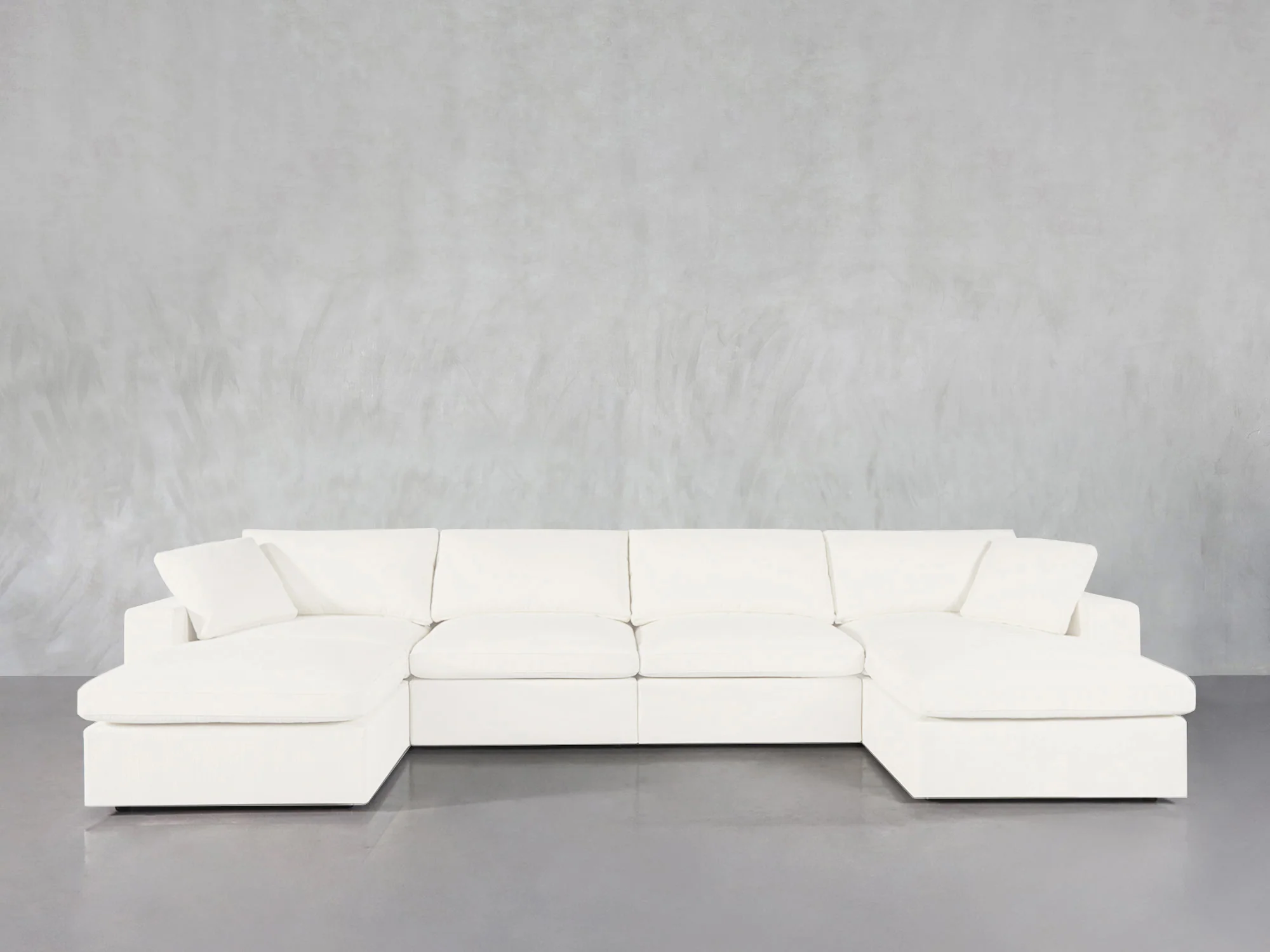 6-Seat Modular Double Chaise Sectional - Image 107