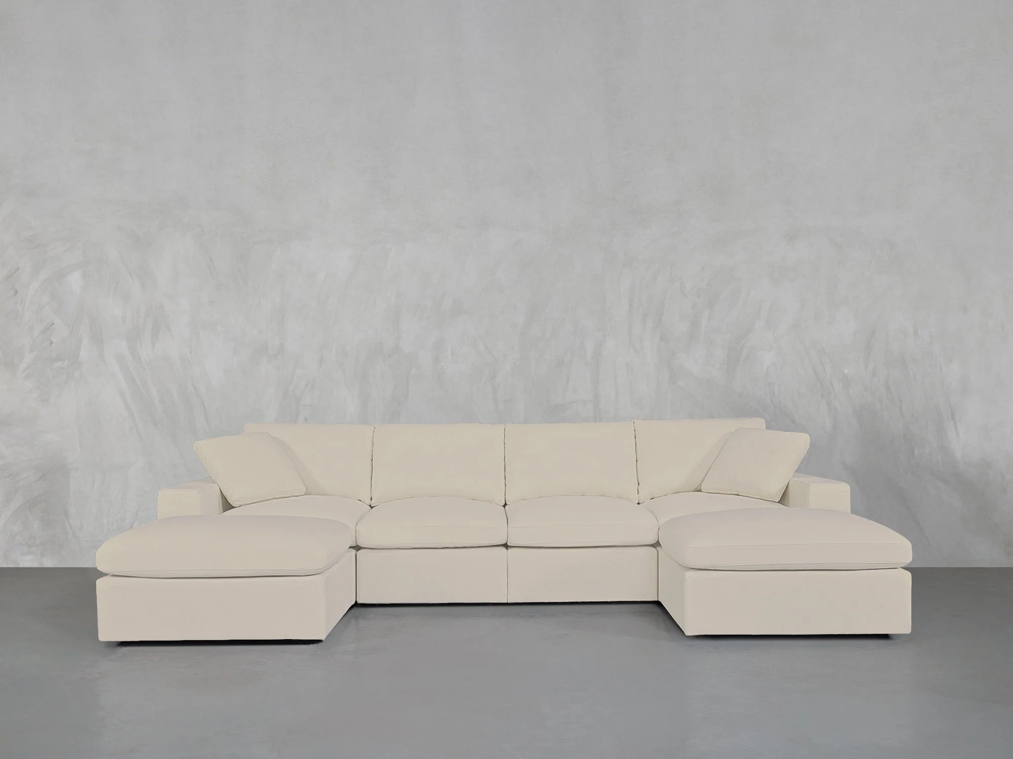 6-Seat Modular Double Chaise Sectional - Image 120