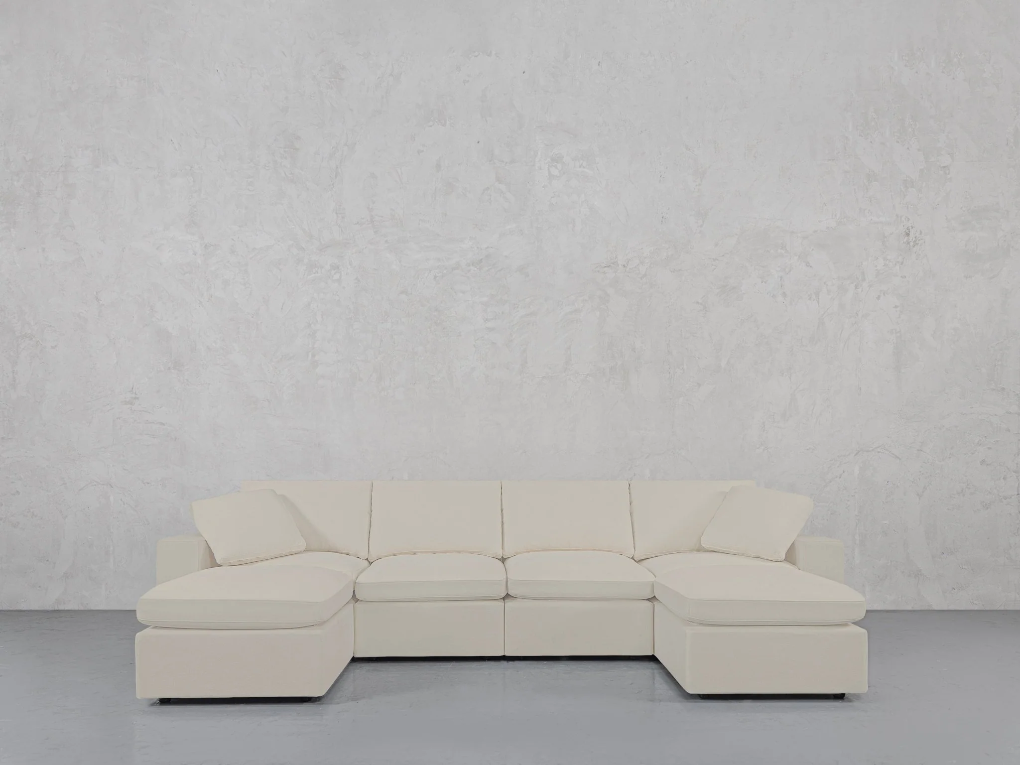 6-Seat Modular Double Chaise Sectional - Image 121