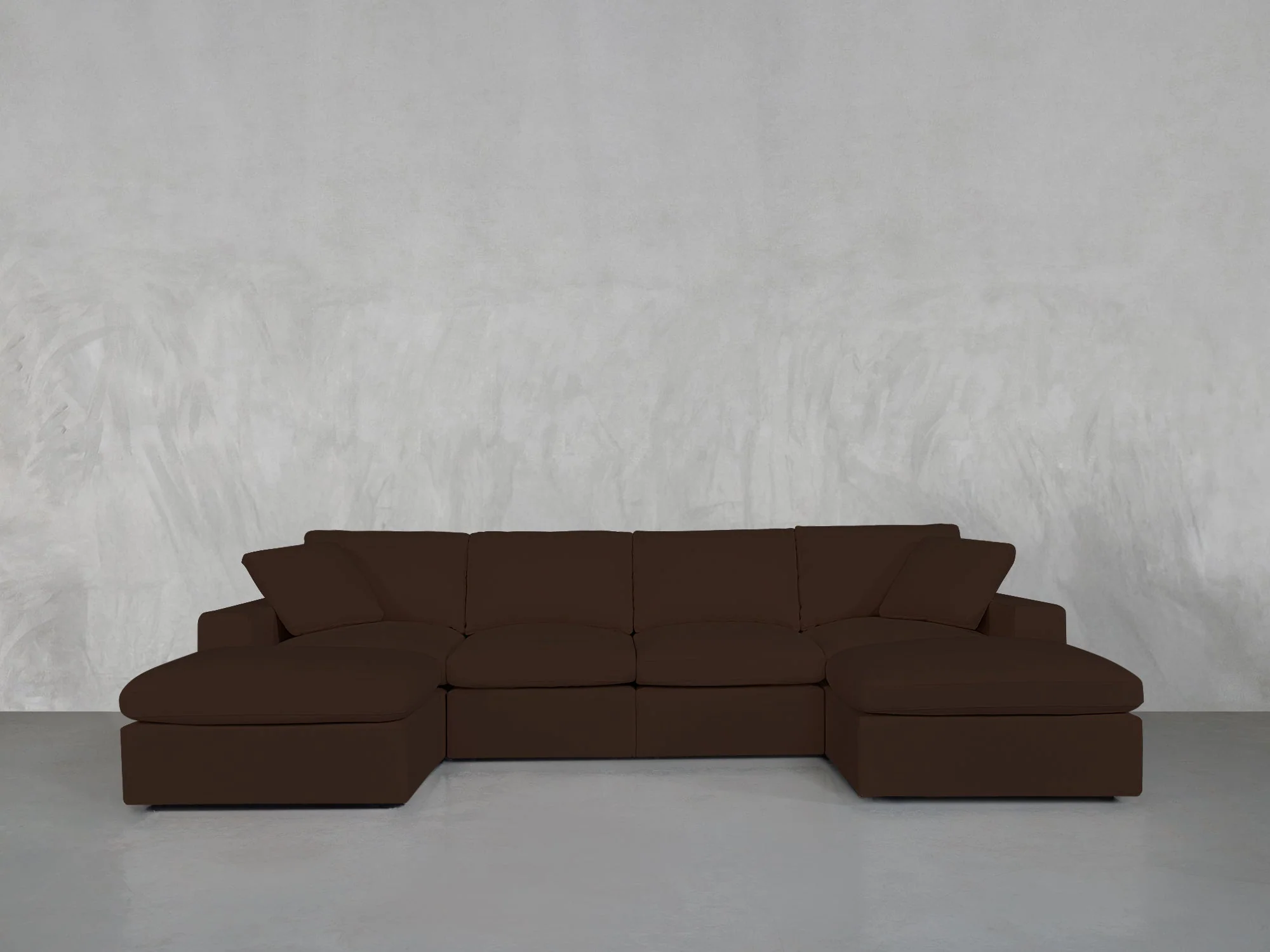 6-Seat Modular Double Chaise Sectional - Image 142