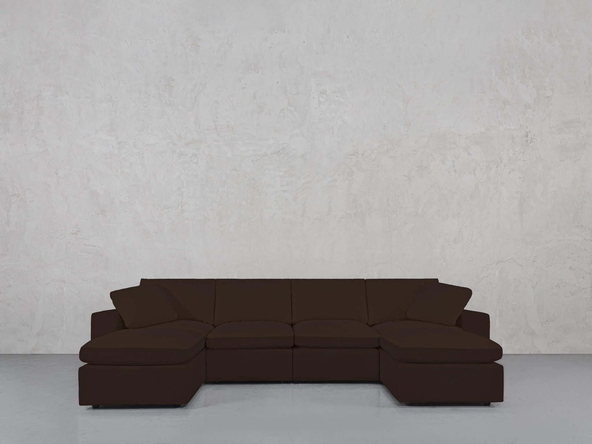 6-Seat Modular Double Chaise Sectional - Image 143