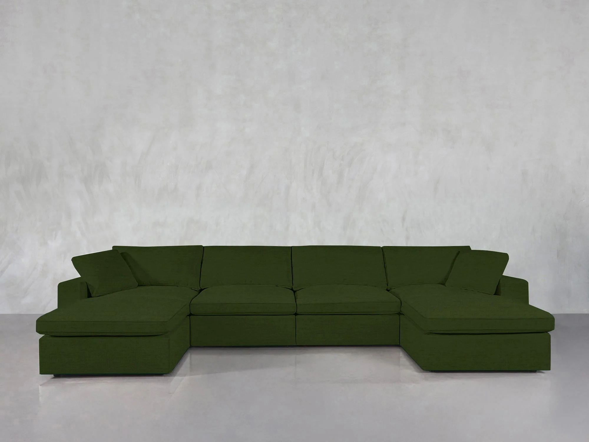 6-Seat Modular Double Chaise Sectional - Image 151