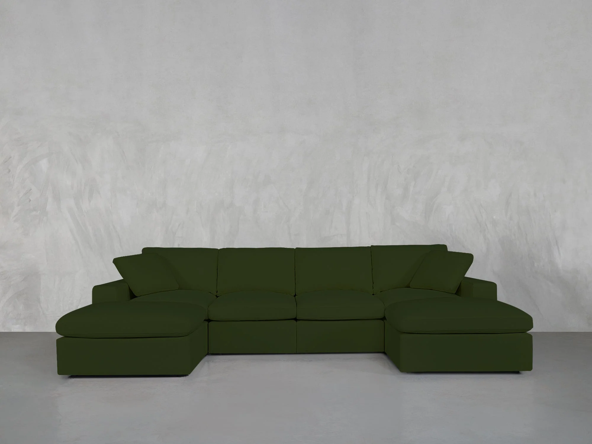 6-Seat Modular Double Chaise Sectional - Image 153