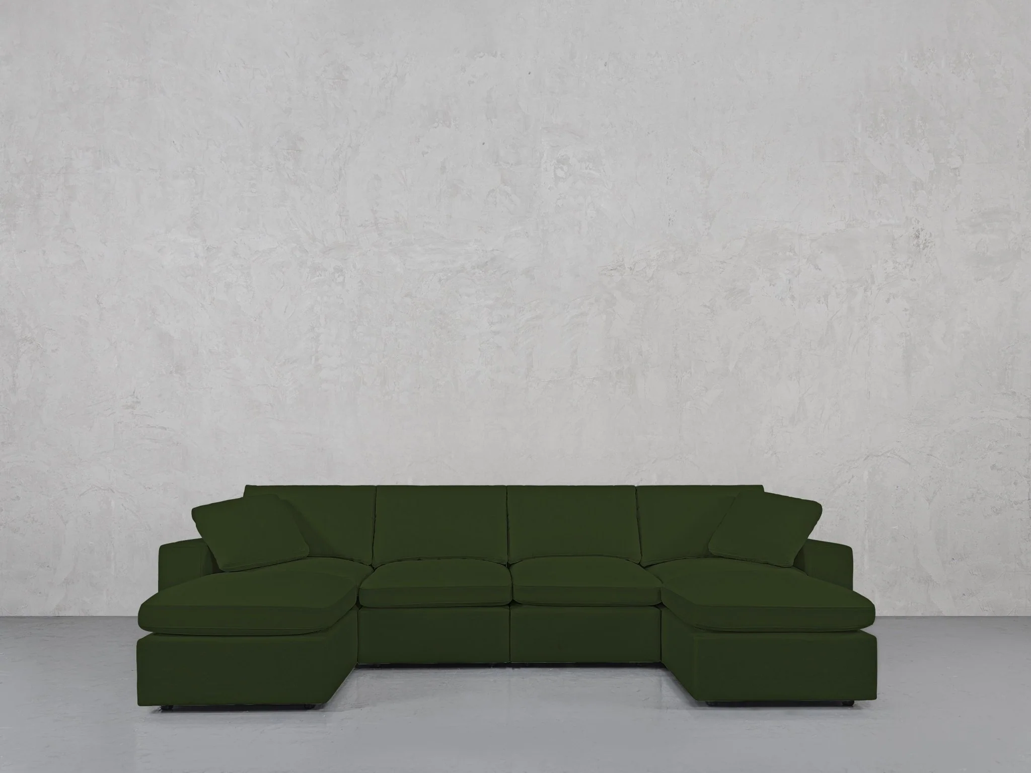 6-Seat Modular Double Chaise Sectional - Image 154