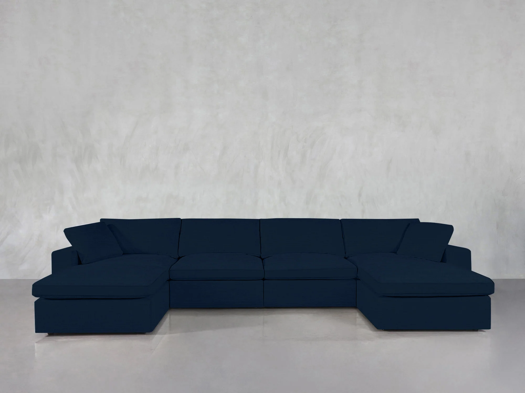 6-Seat Modular Double Chaise Sectional - Image 162