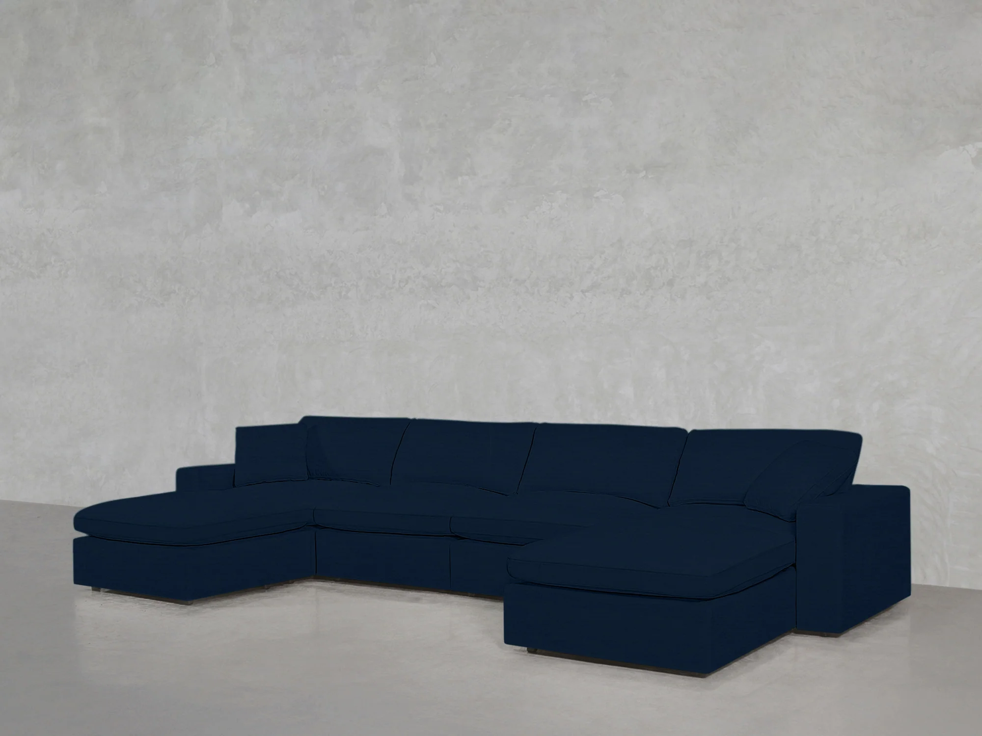 6-Seat Modular Double Chaise Sectional - Image 163