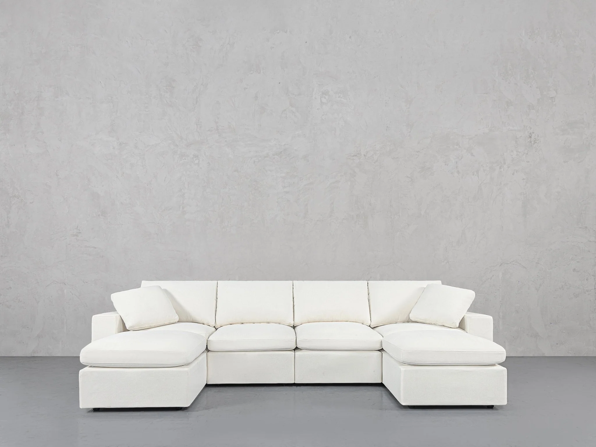 6-Seat Modular Double Chaise Sectional - Image 17
