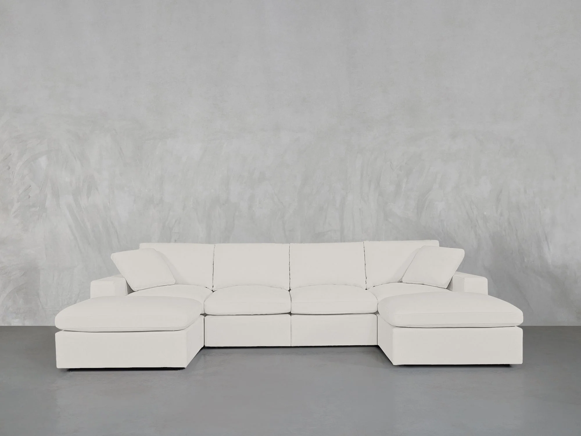 6-Seat Modular Double Chaise Sectional - Image 174